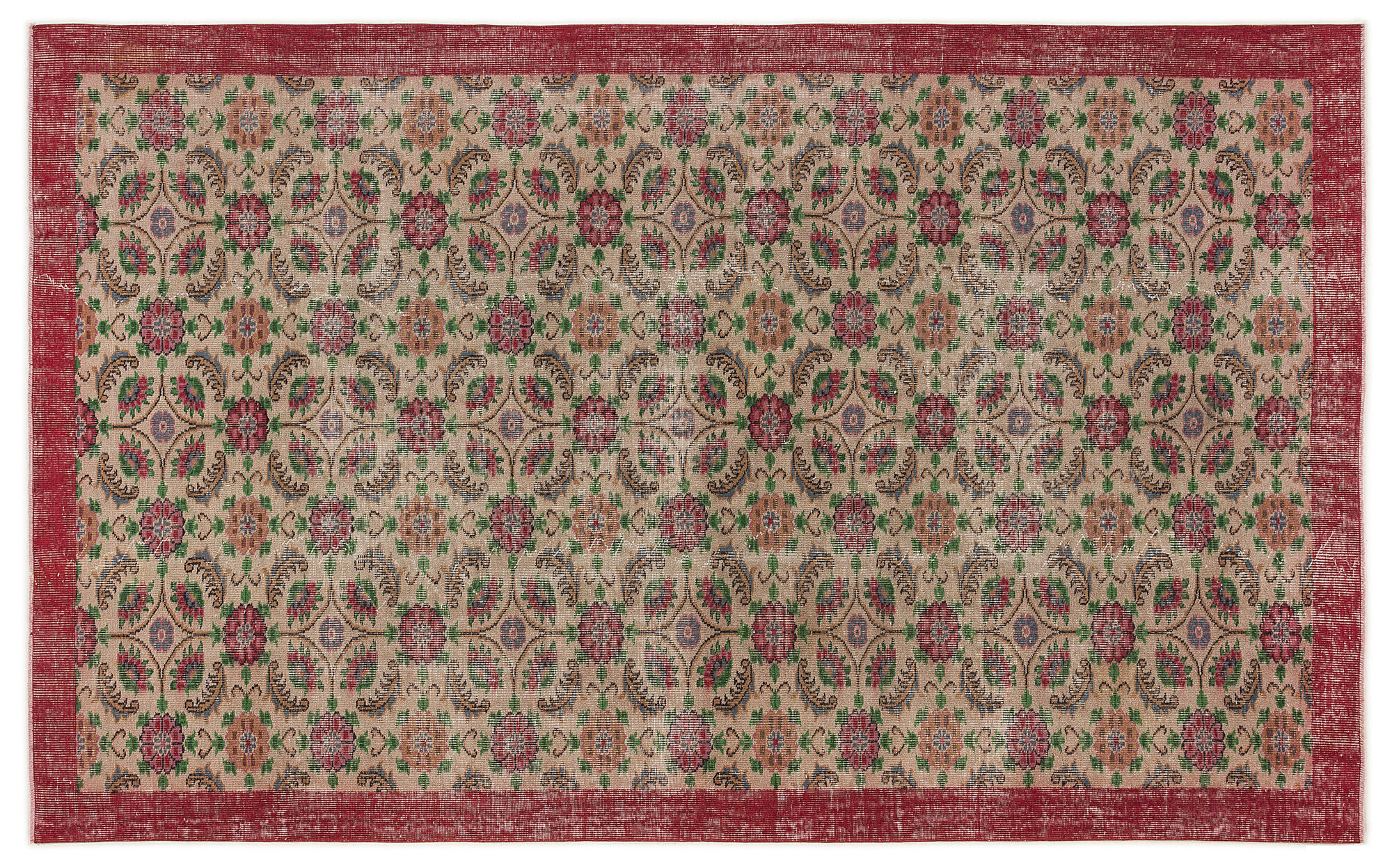 Apex Vintage Halı Naturel 7602 181 cm X 294 cm