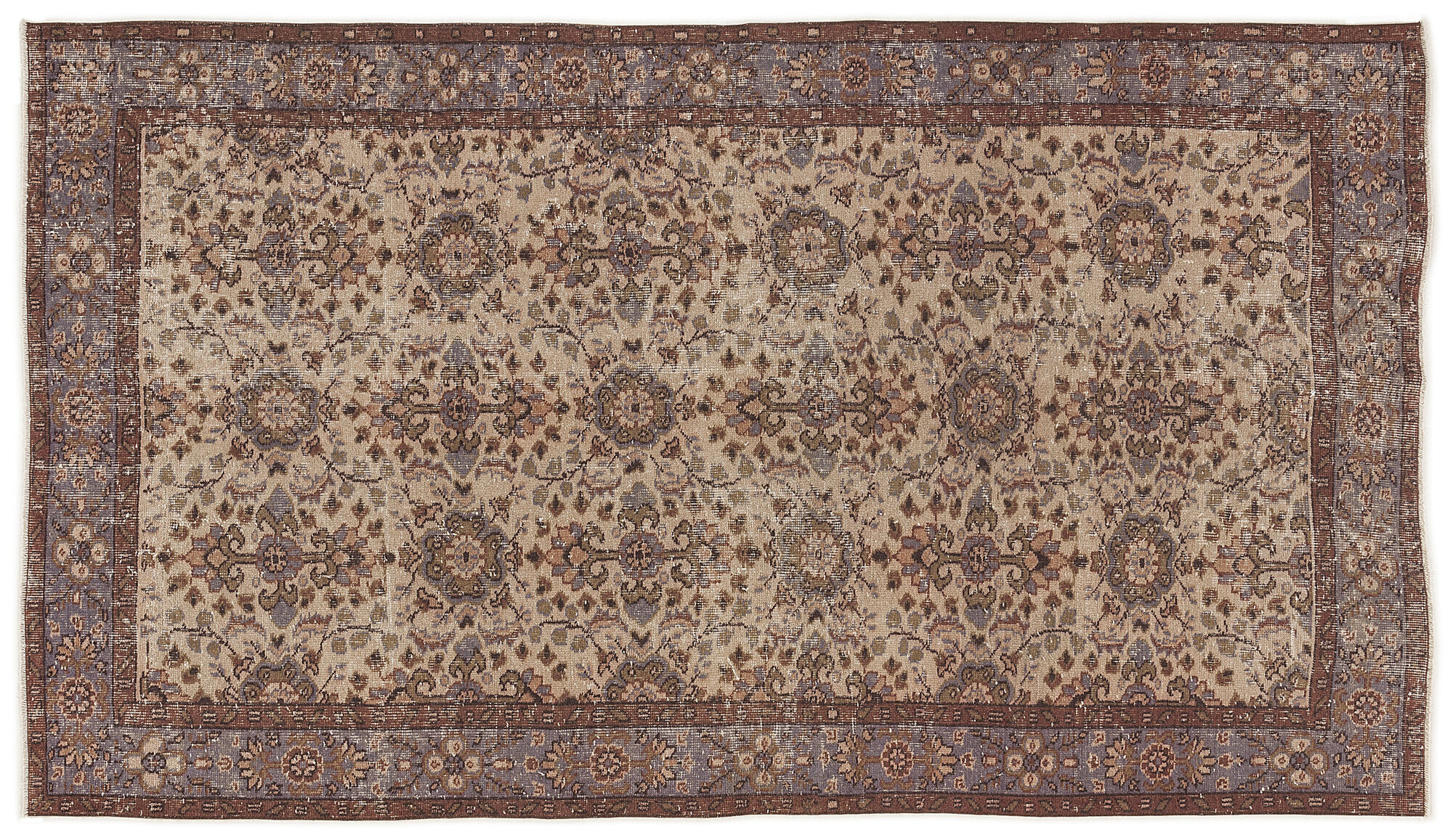 Apex Vintage Halı Naturel 7623 156 cm X 275 cm