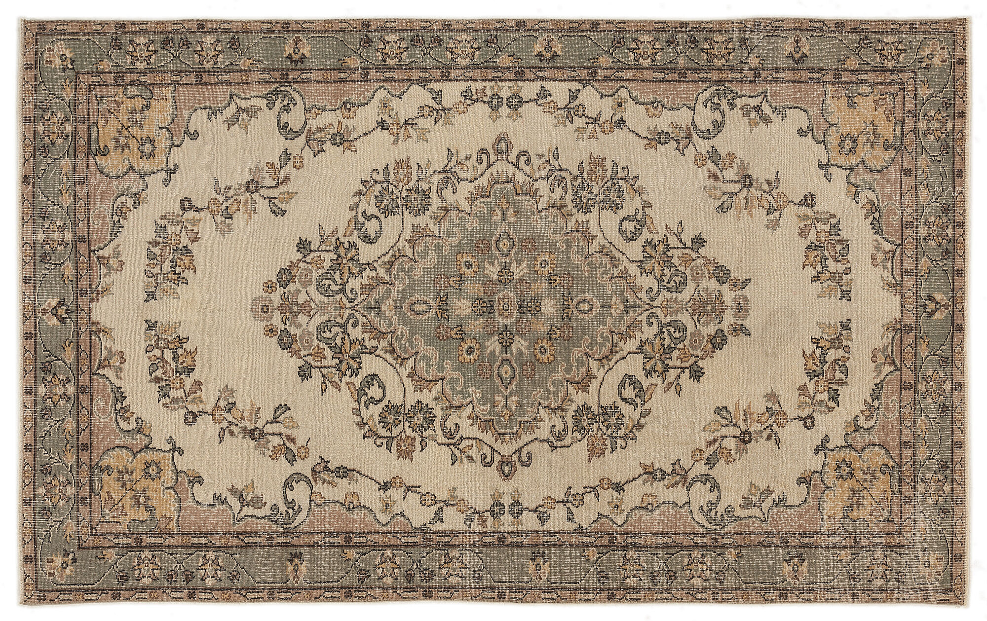 Apex Vintage Halı Naturel 7690 170 cm X 273 cm