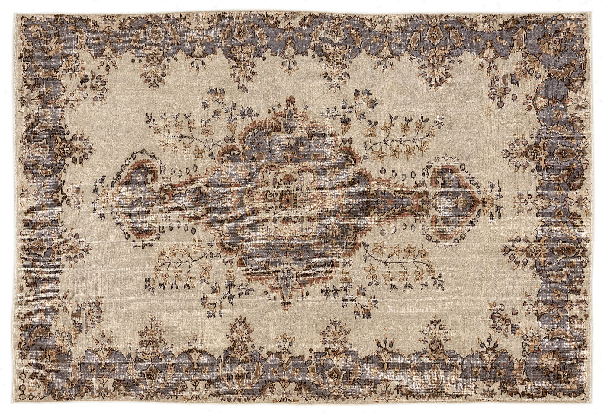 Apex Vintage Halı Naturel 7699 177 cm X 263 cm