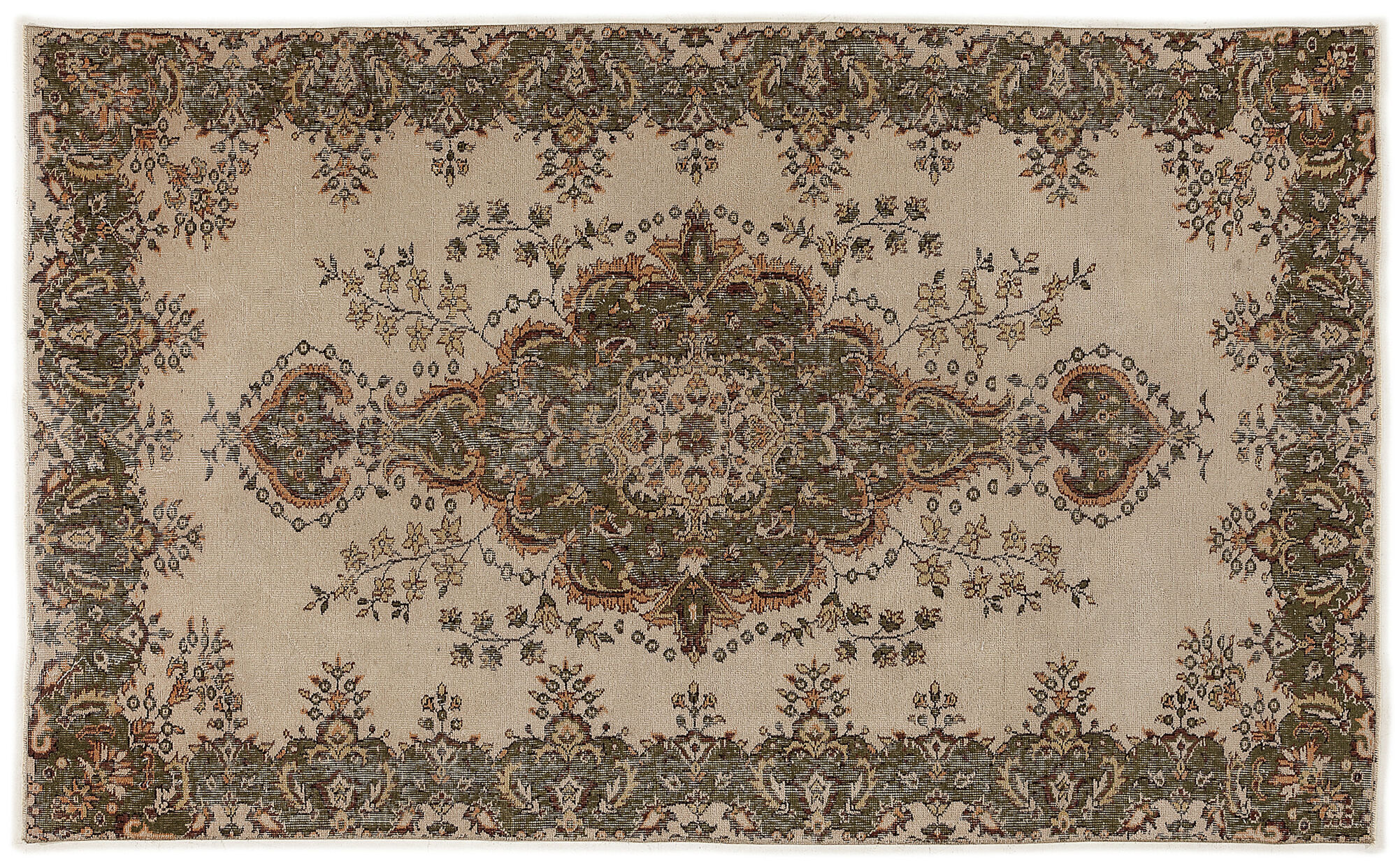 Apex Vintage Halı Naturel 7724 157 cm X 260 cm