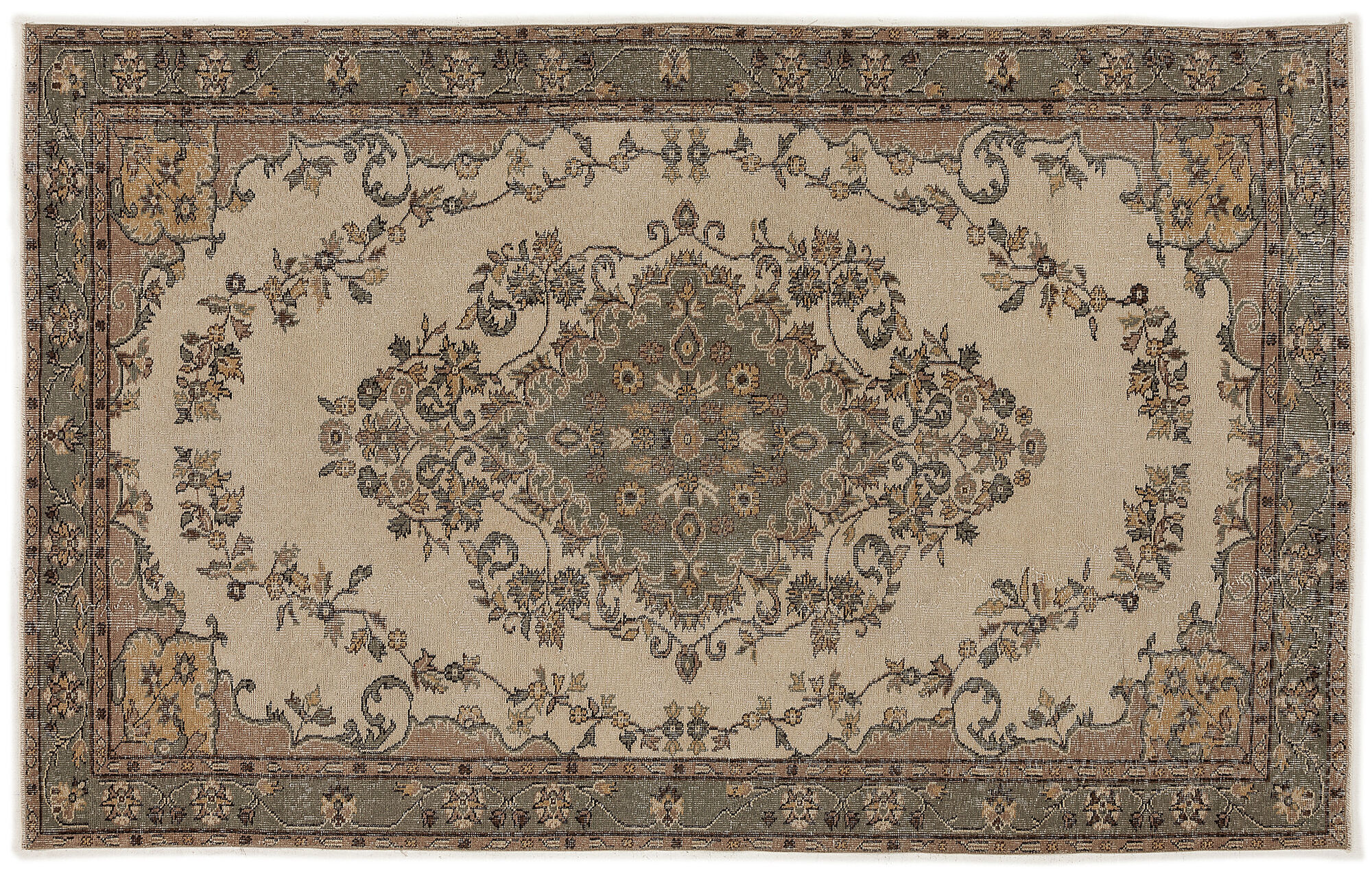 Apex Vintage Halı Naturel 7767 172 cm X 273 cm