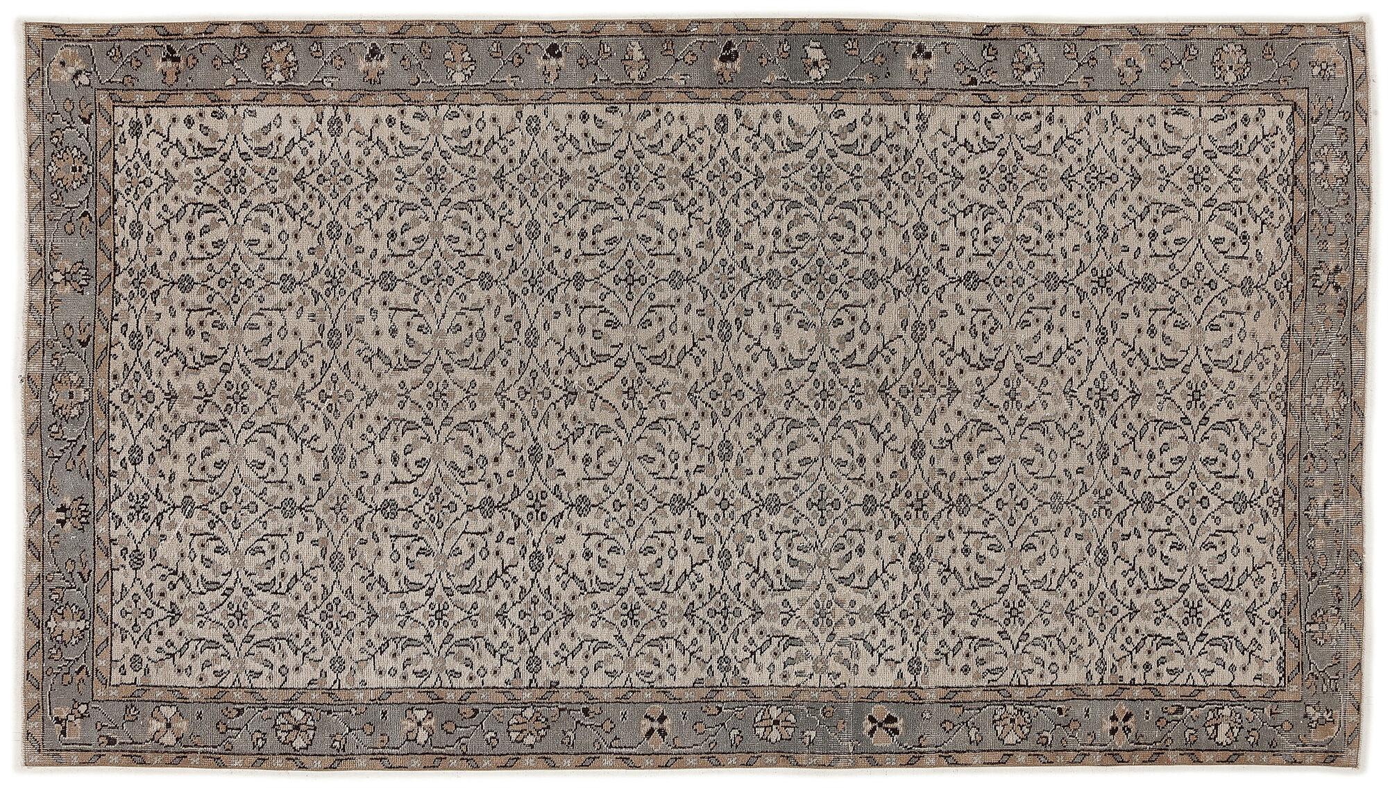 Apex Vintage Halı Naturel 7783 172 cm X 306 cm