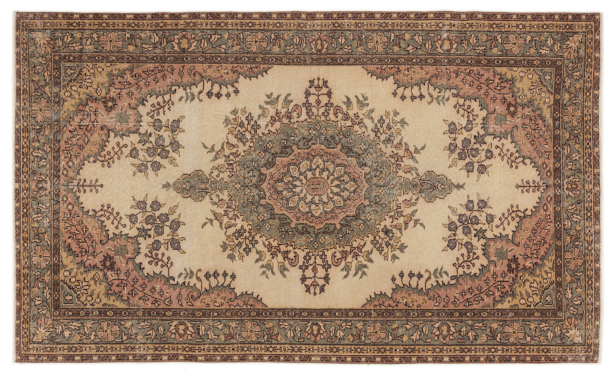 Apex Vintage Halı Naturel 7819 168 cm X 280 cm
