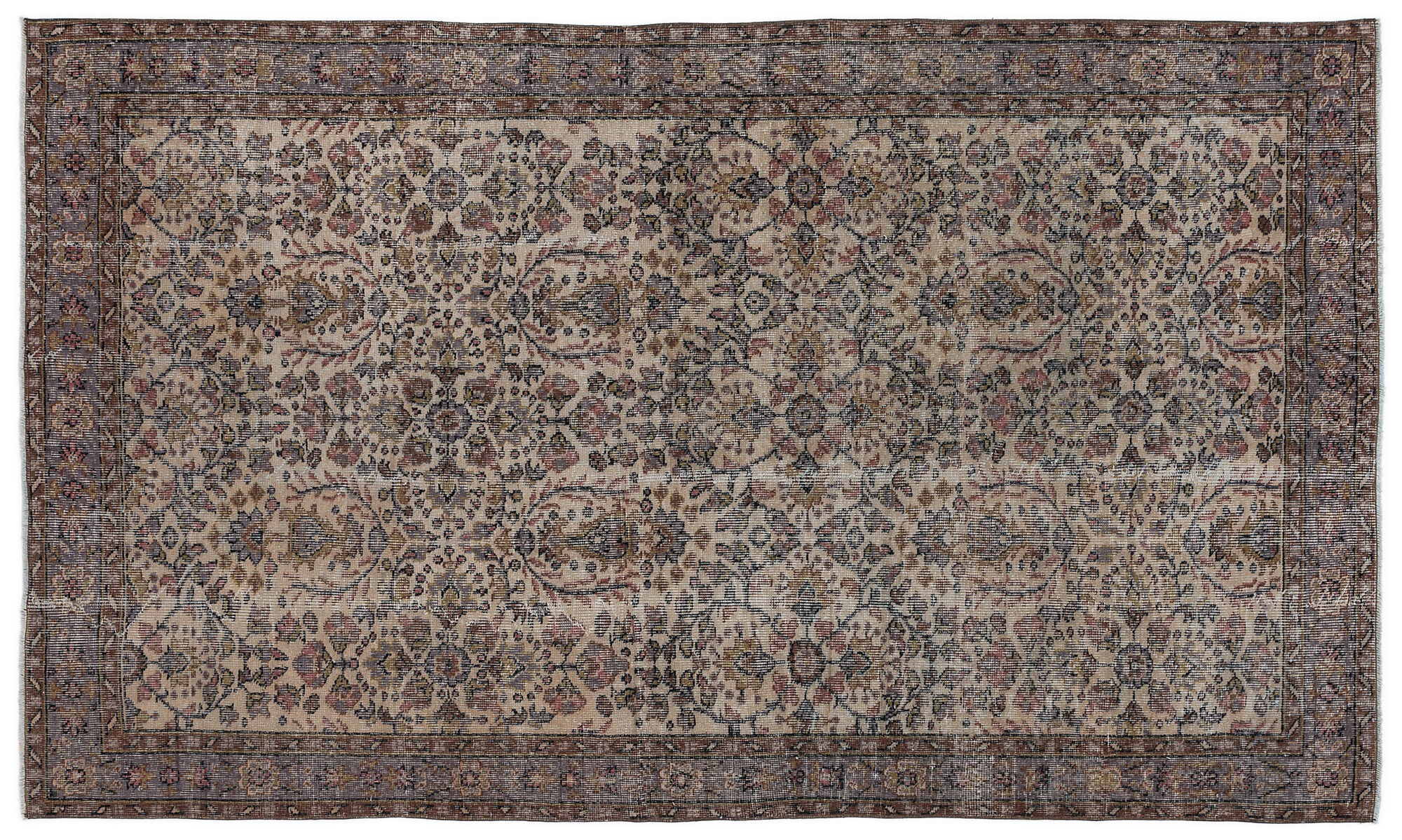 Apex Vintage Halı Naturel 8563 154 cm X 275 cm