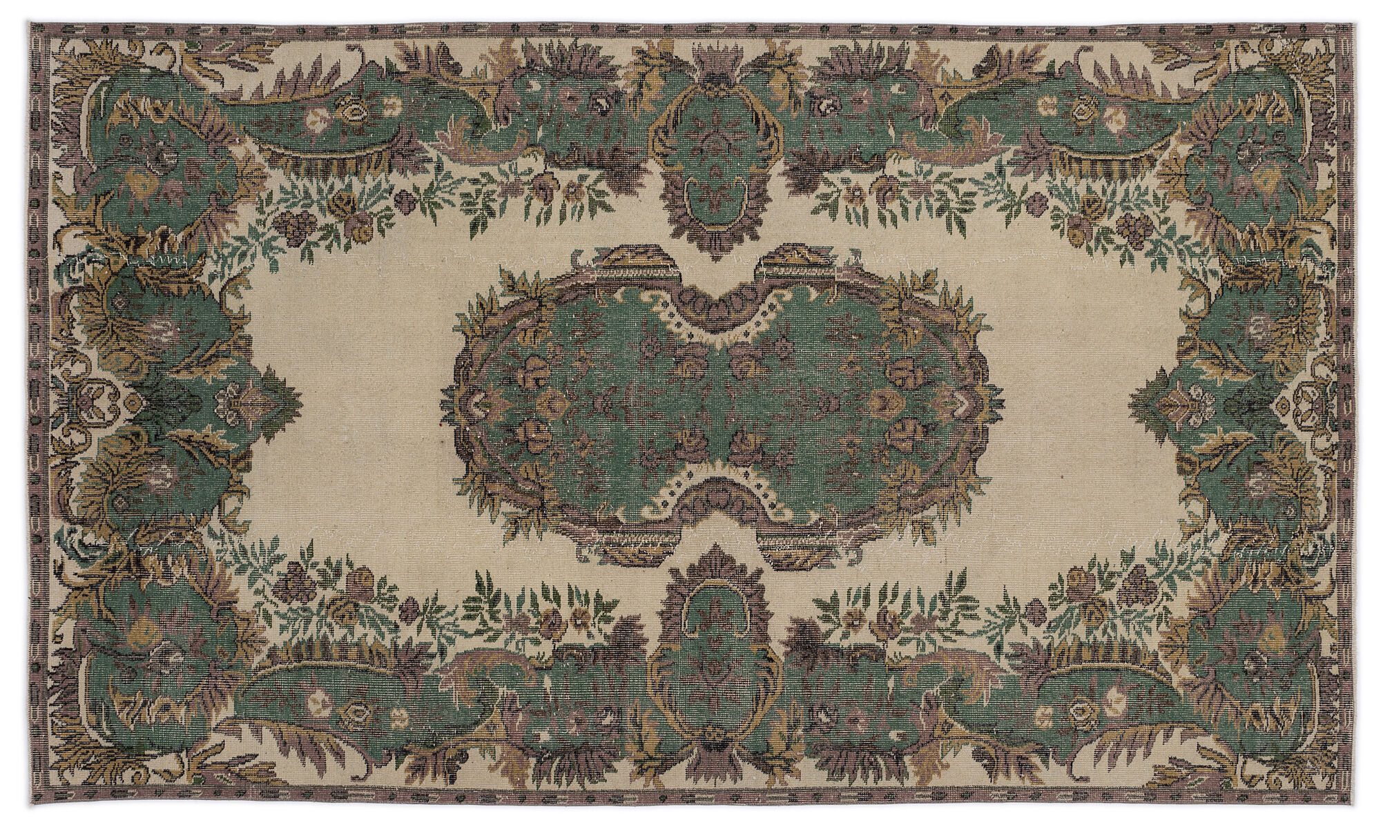 Apex Vintage Halı Naturel 8583 168 cm X 288 cm