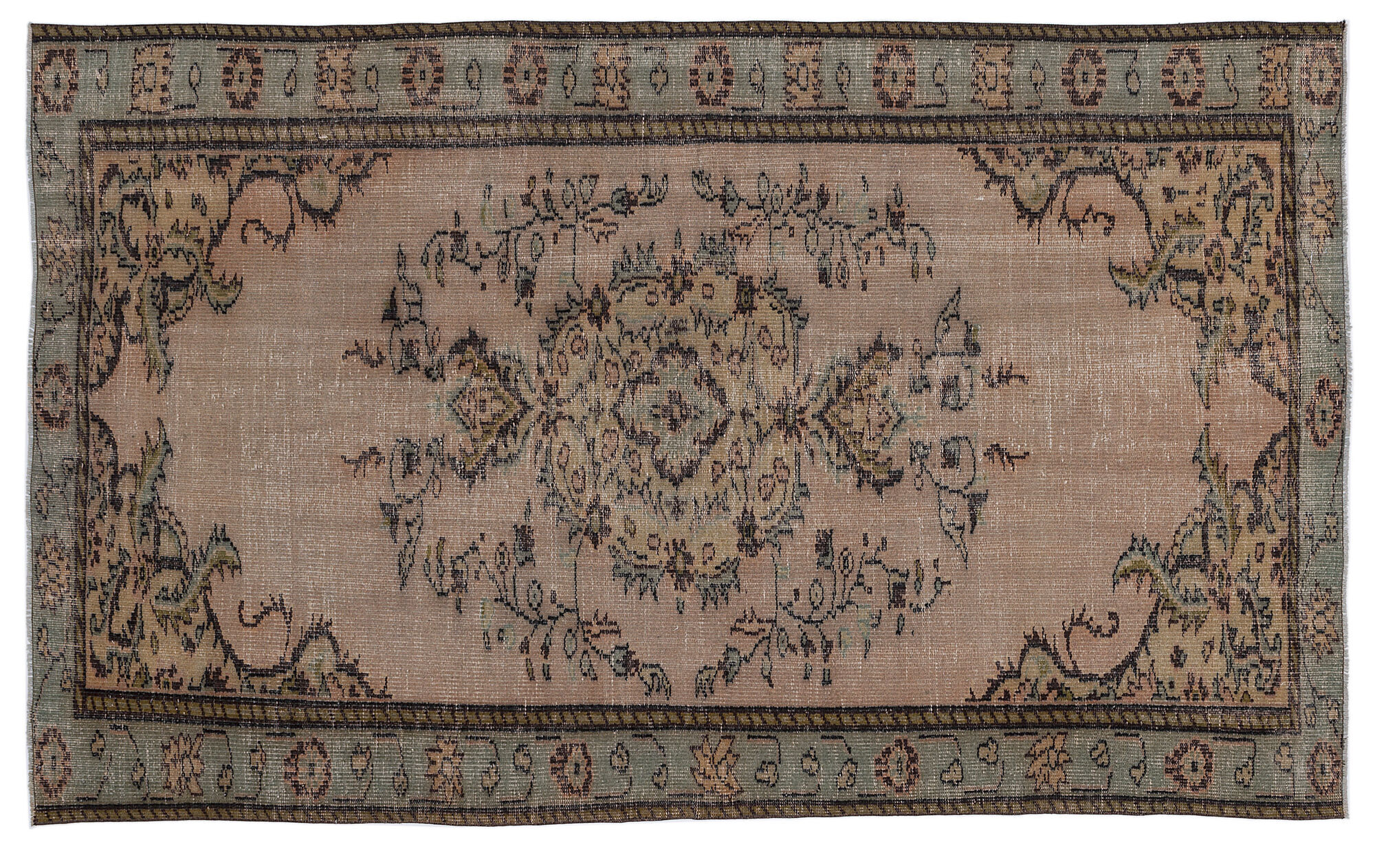 Apex Vintage Halı Naturel 8658 166 cm X 273 cm