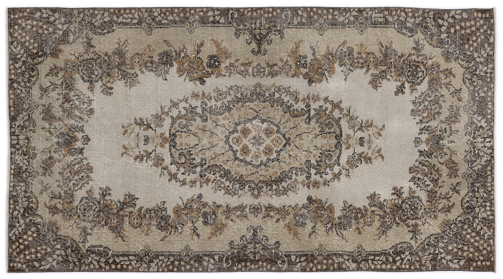 Apex Vintage Halı Naturel 8739 110 cm X 206 cm