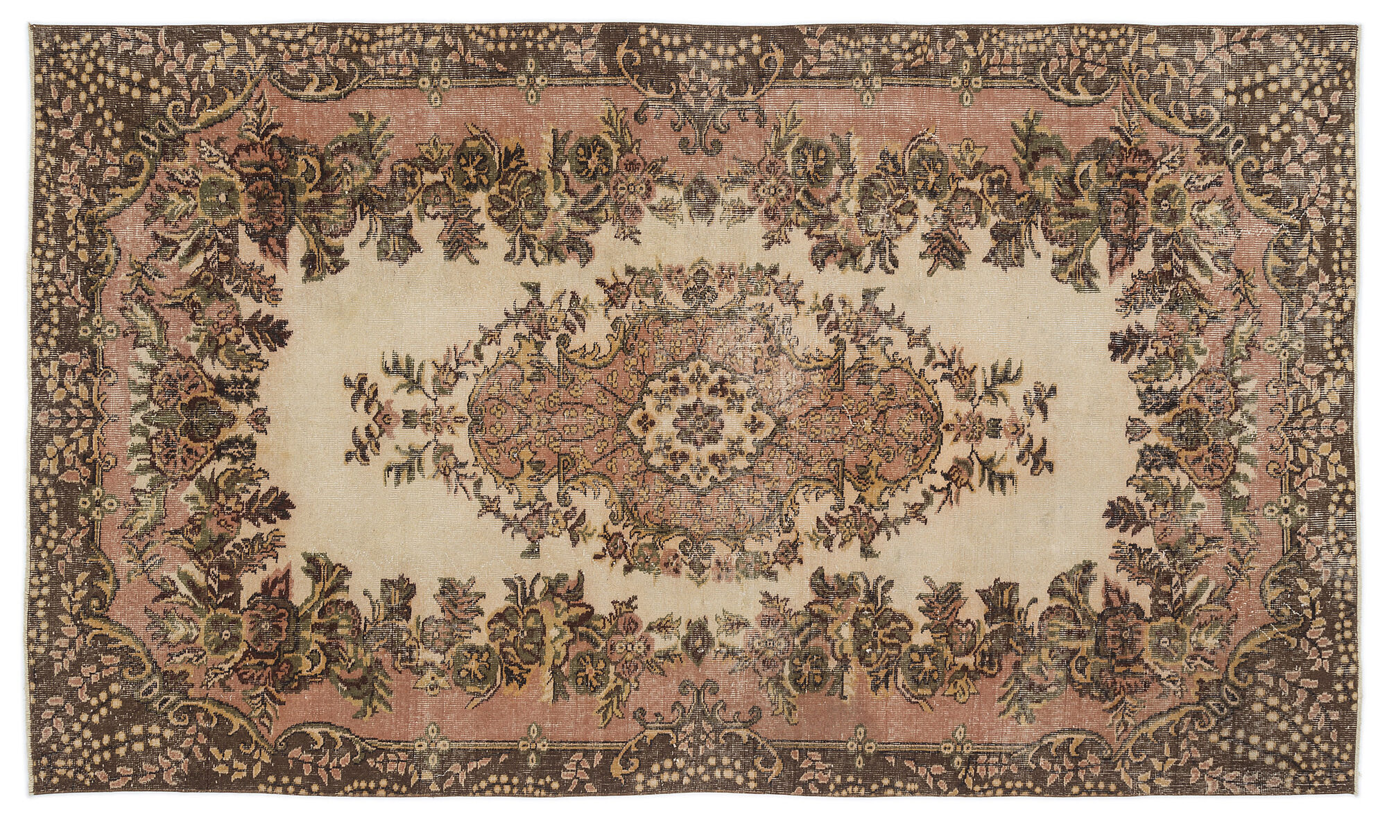 Apex Vintage Halı Naturel 9502 163 cm X 288 cm