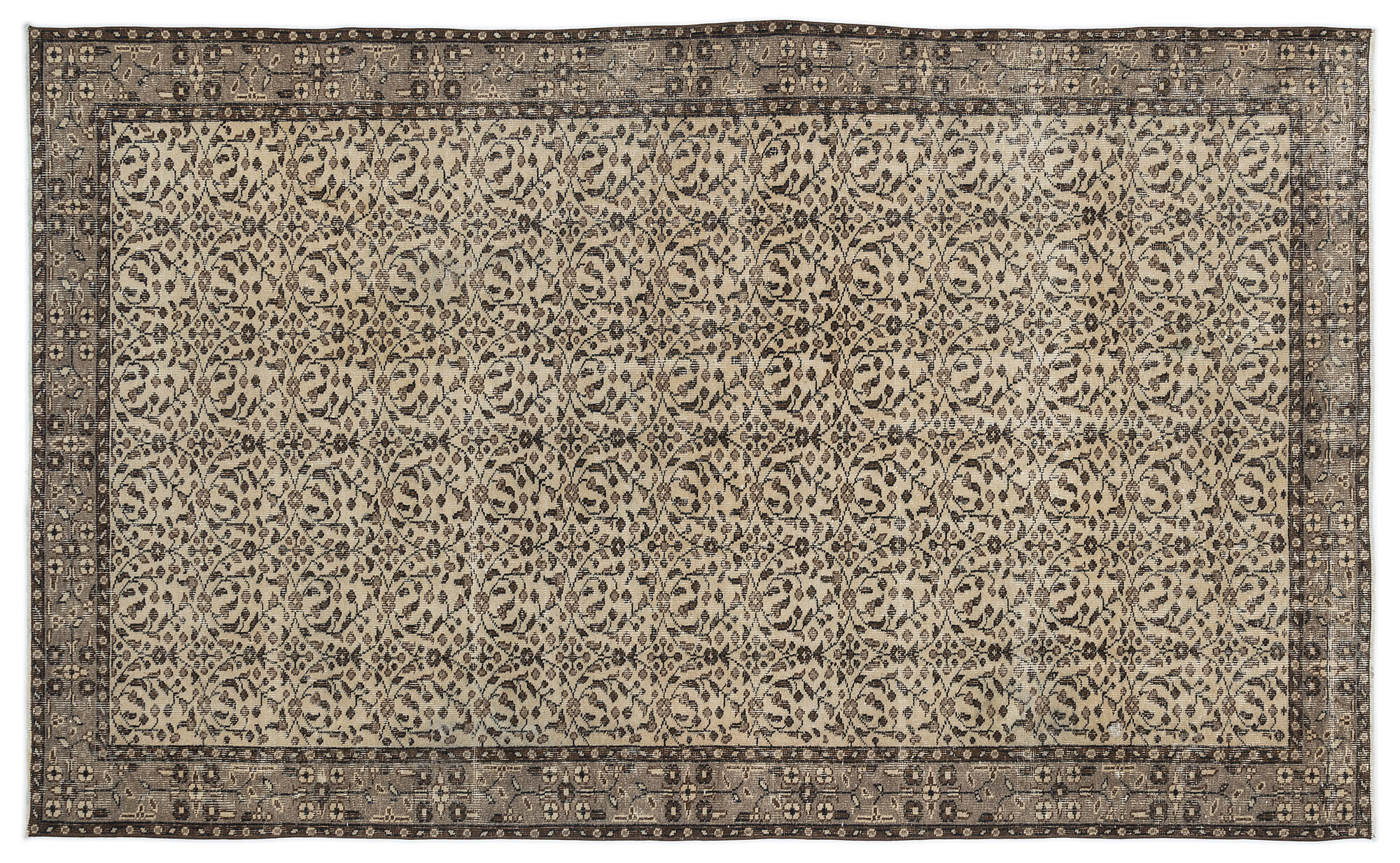 Apex Vintage Halı Naturel 9517 170 cm X 287 cm