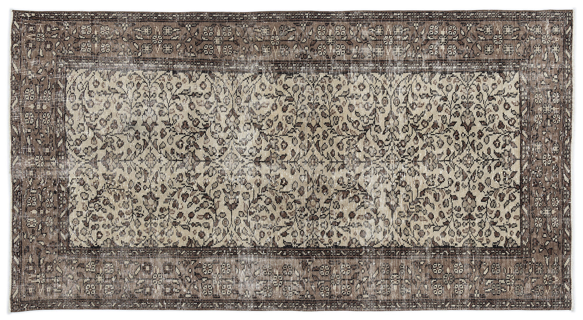 Apex Vintage Halı Naturel 9534 137 cm X 260 cm