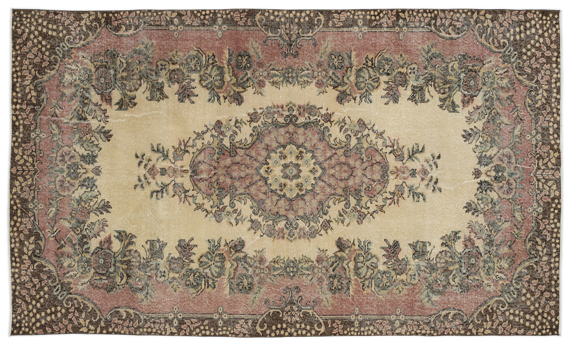 Apex Vintage Halı Naturel 9607 167 cm X 285 cm