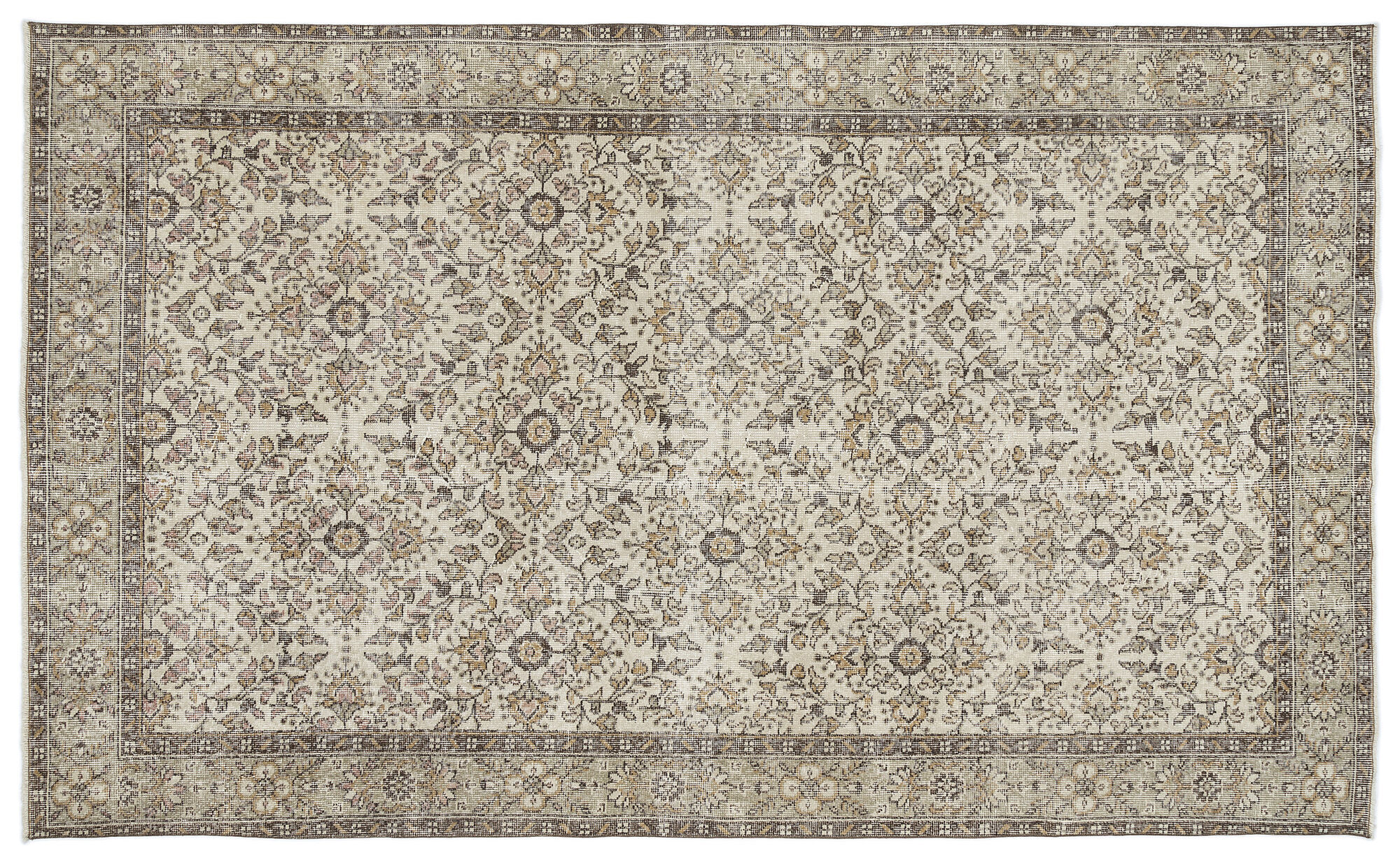 Apex Vintage Halı Naturel 9608 177 cm X 302 cm