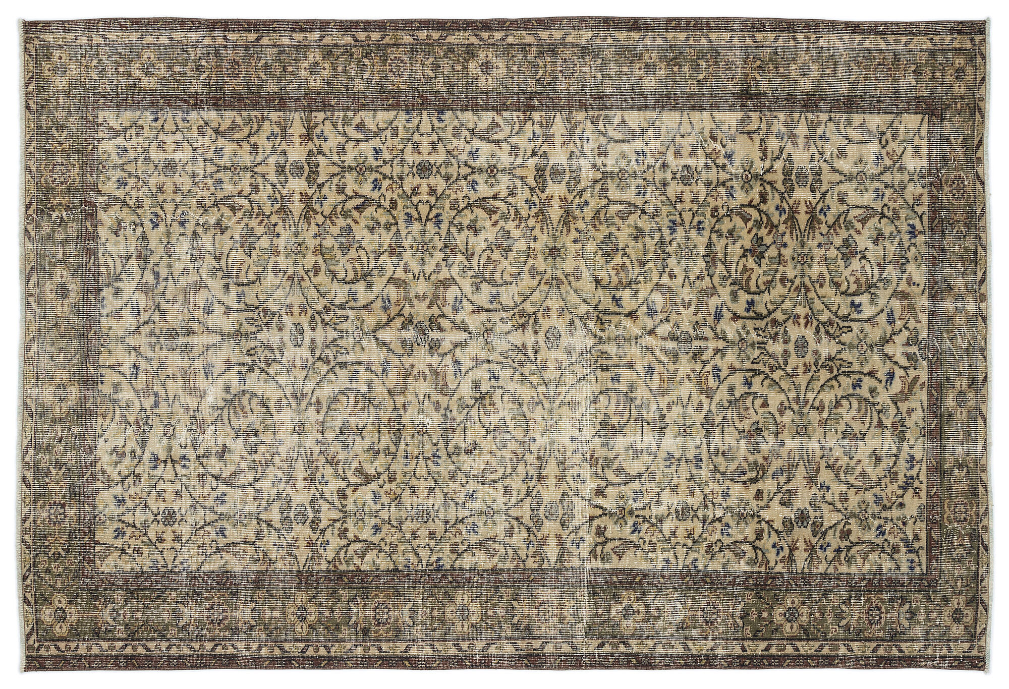 Apex Vintage Halı Naturel 9609 176 cm X 258 cm