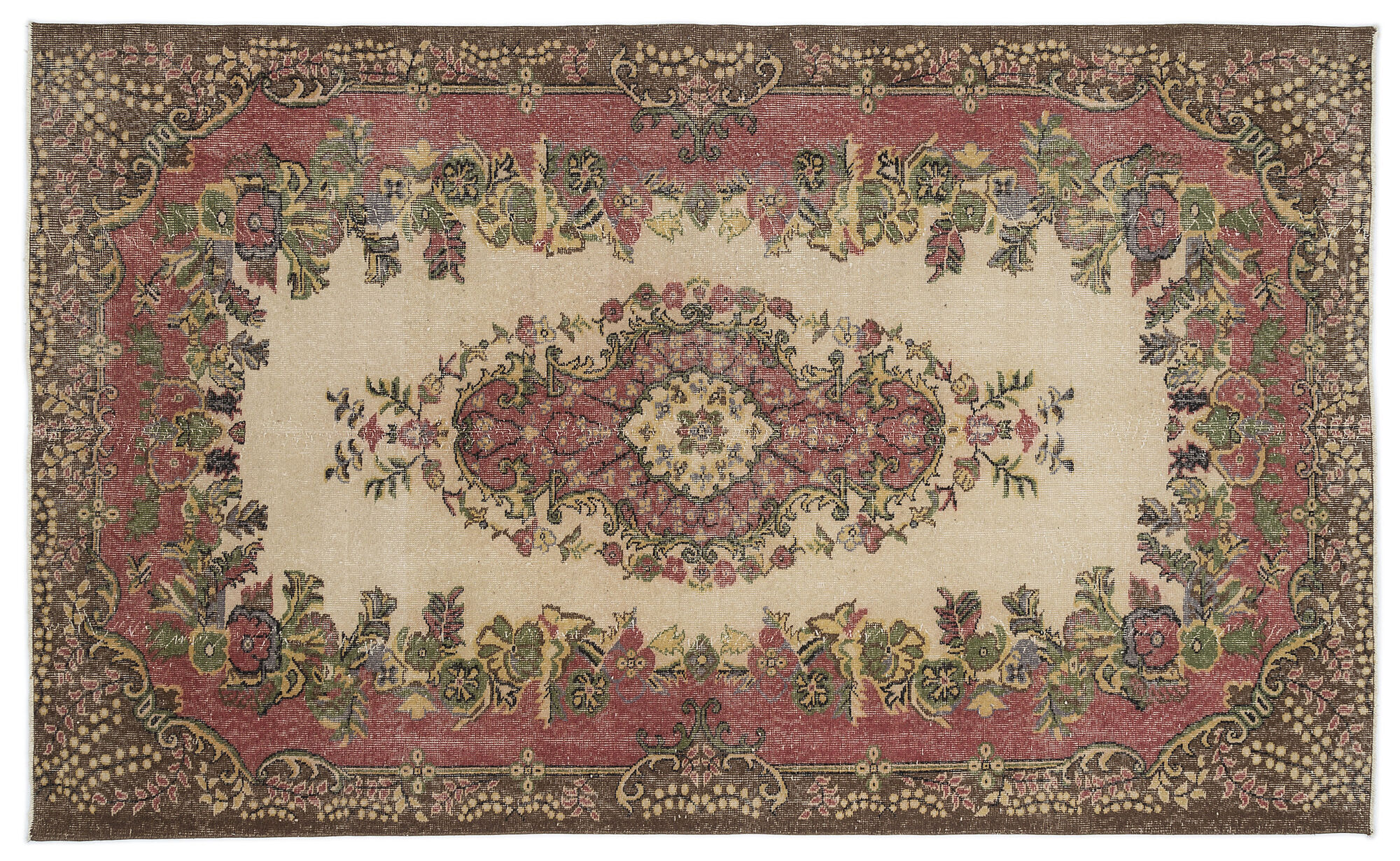 Apex Vintage Halı Naturel 9614 173 cm X 290 cm