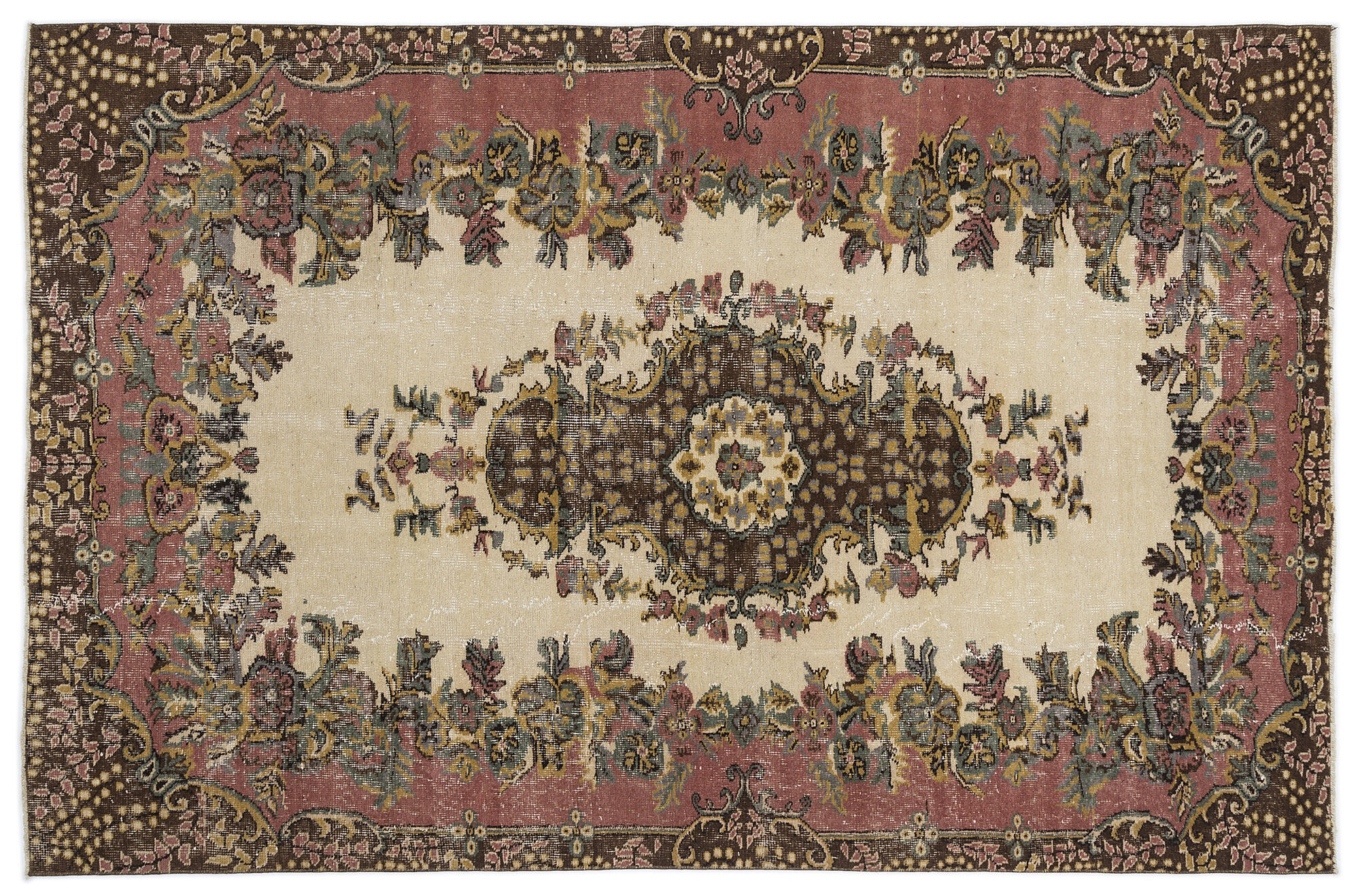 Apex Vintage Halı Naturel 9625 174 cm X 265 cm