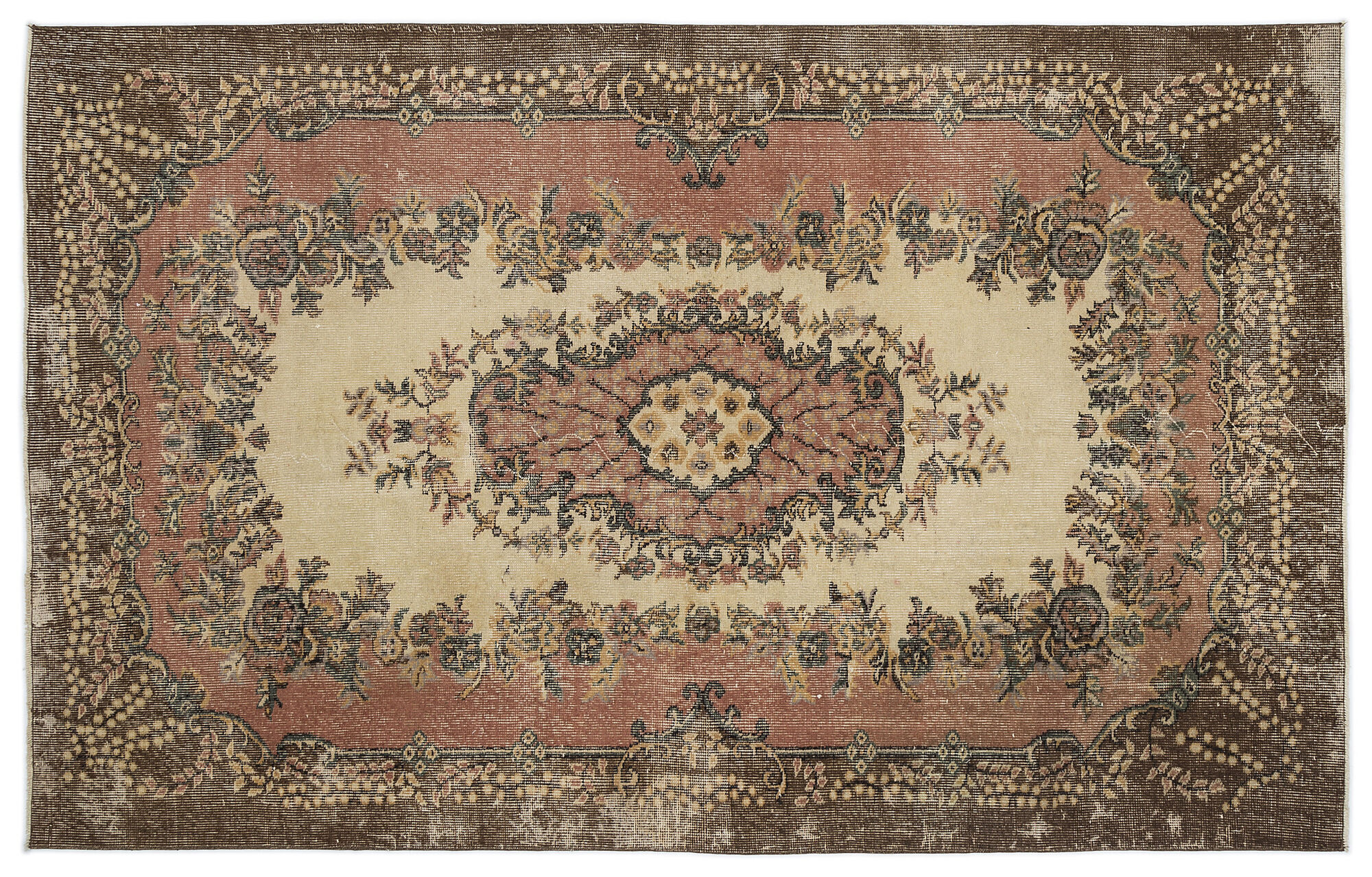 Apex Vintage Halı Naturel 9635 163 cm X 253 cm