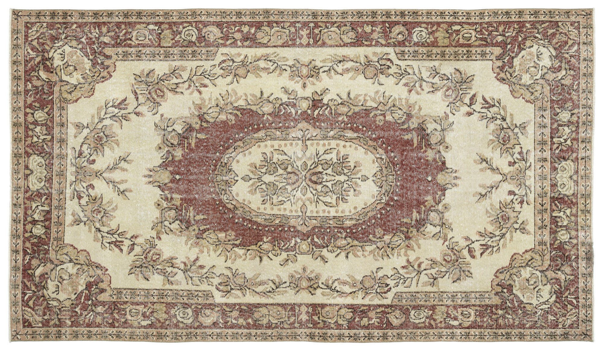 Apex Vintage Halı Naturel 9675 174 cm X 301 cm