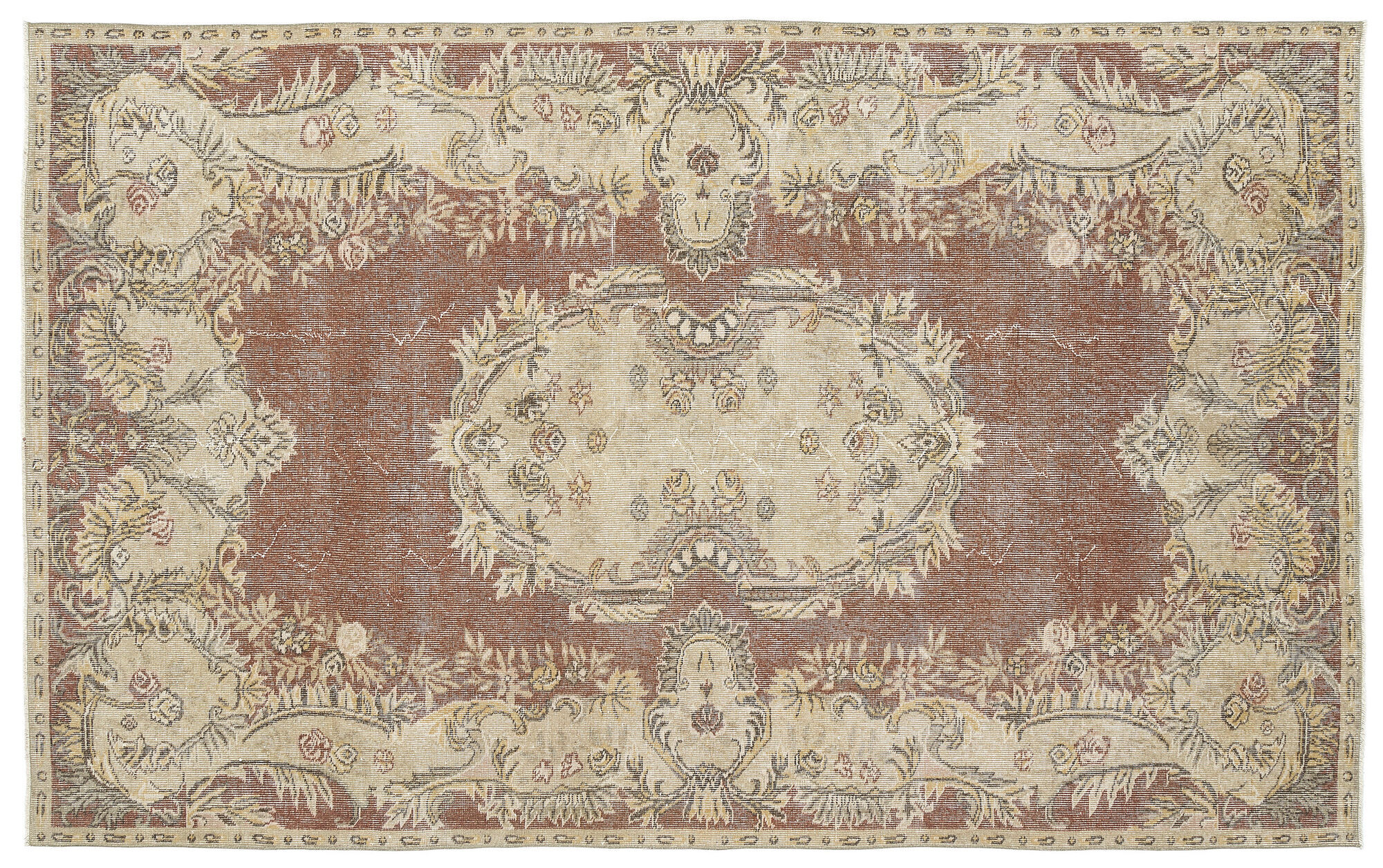 Apex Vintage Halı Naturel 9682 174 cm X 280 cm