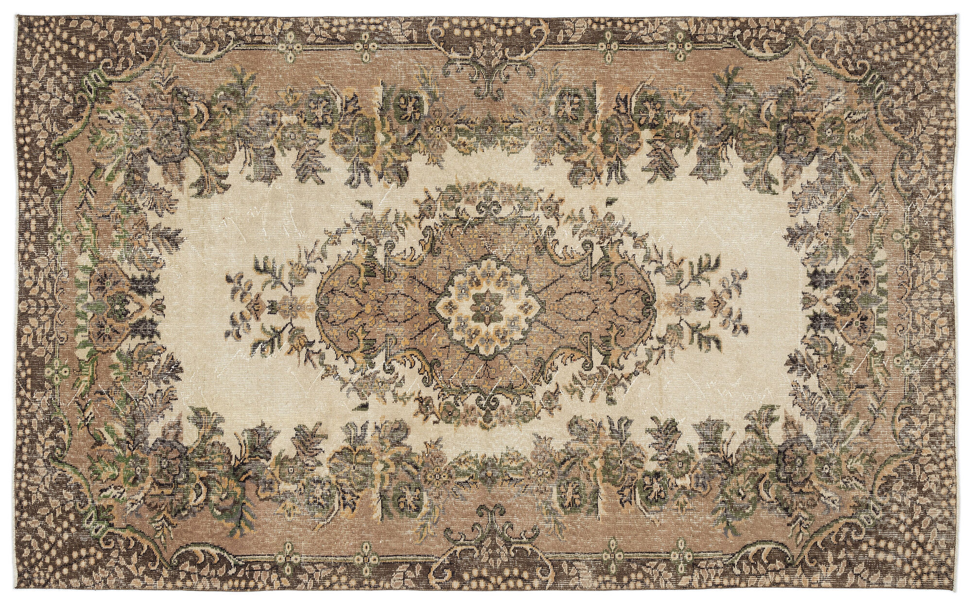 Apex Vintage Halı Naturel 9736 174 cm X 290 cm