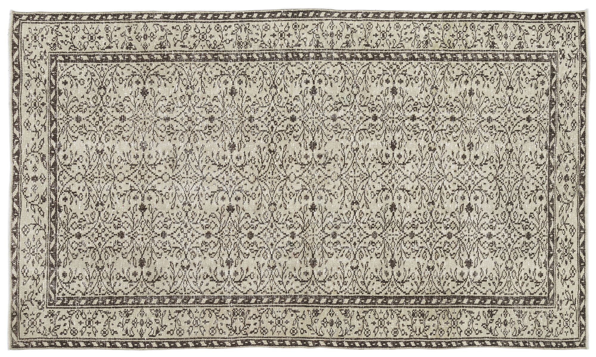 Apex Vintage Halı Naturel 9755 162 cm X 278 cm