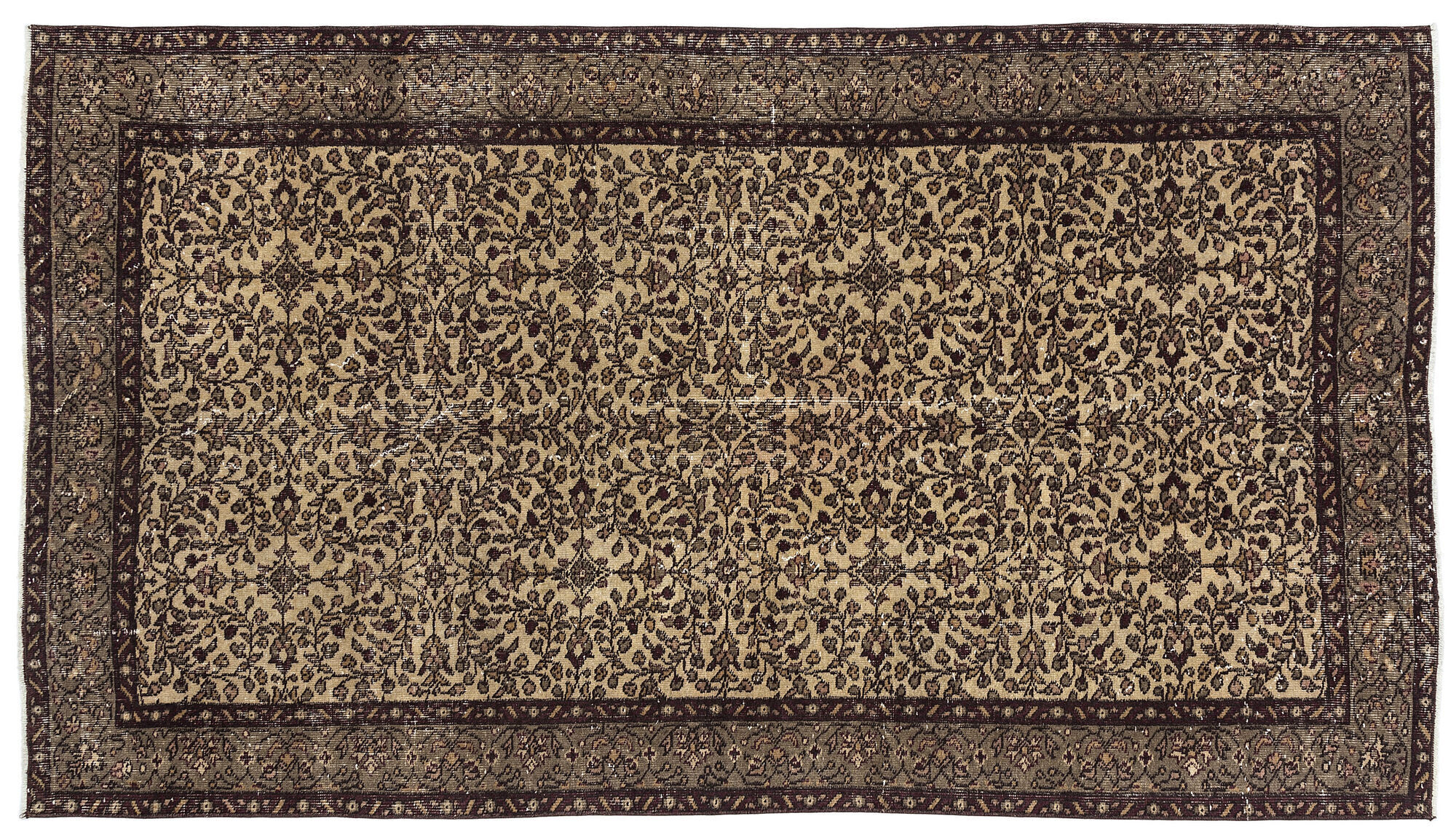 Apex Vintage Halı Naturel 9774 146 cm X 253 cm