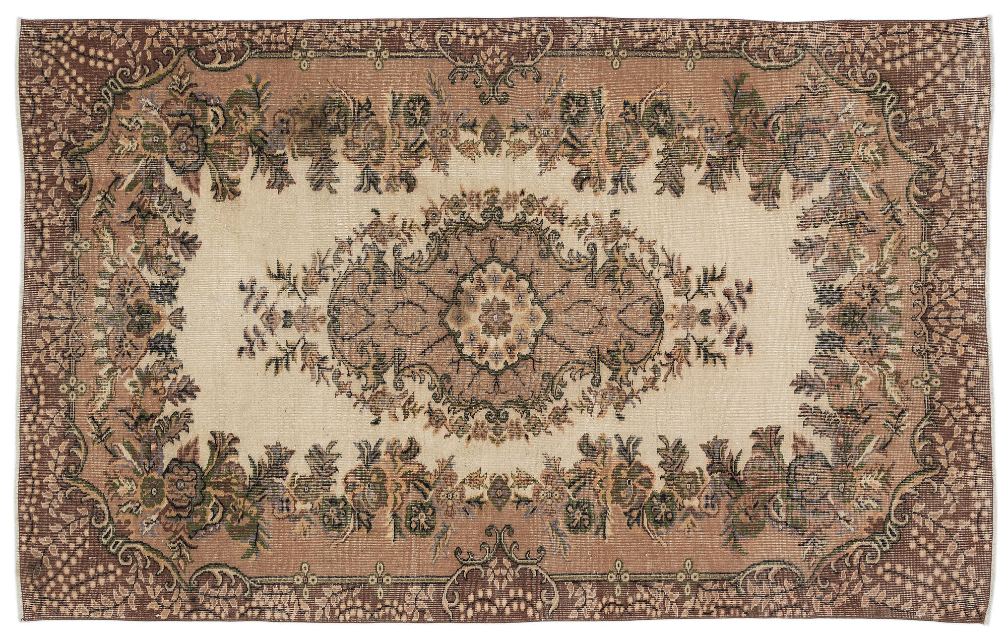Apex Vintage Halı Naturel 9779 163 cm X 264 cm