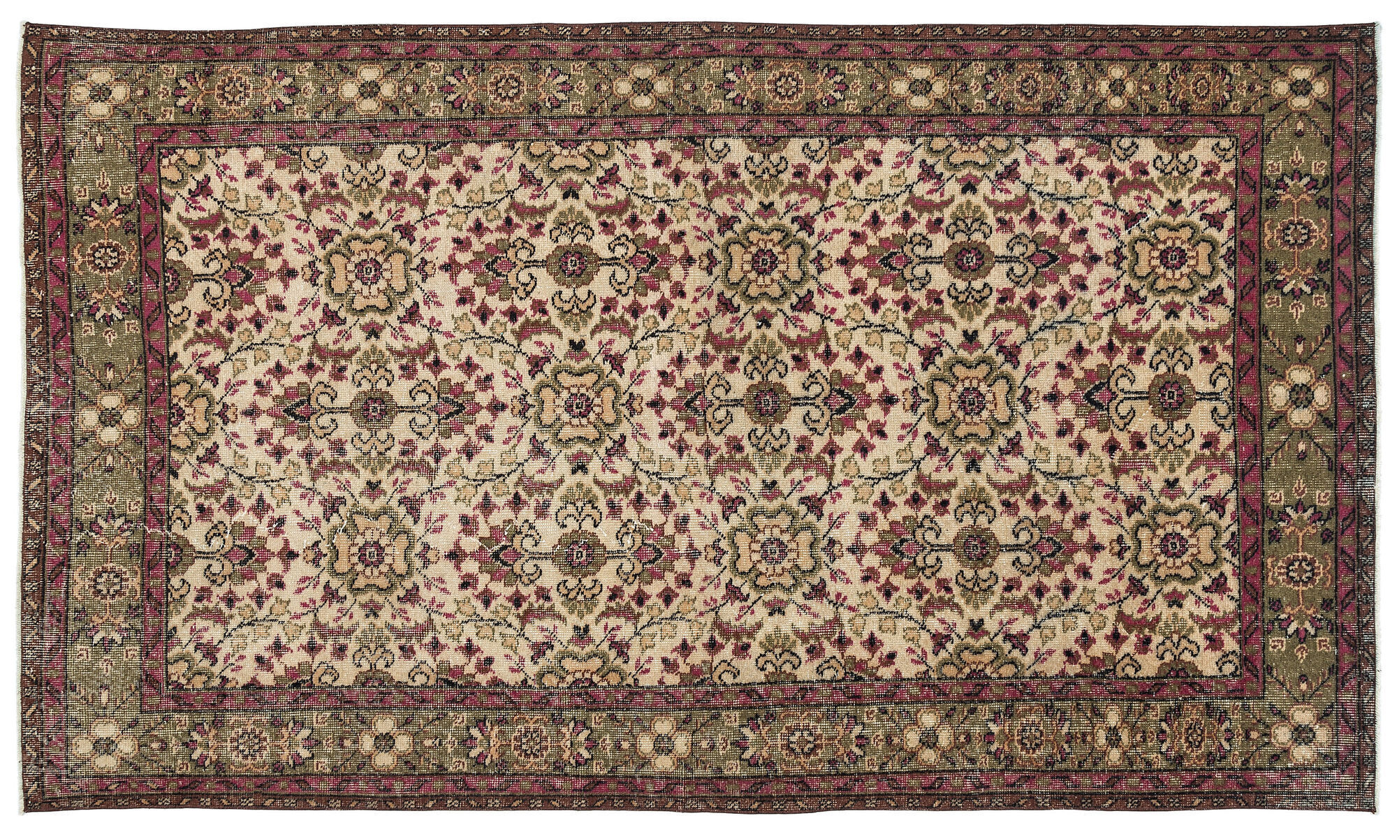 Apex Vintage Halı Naturel 9805 157 cm X 273 cm