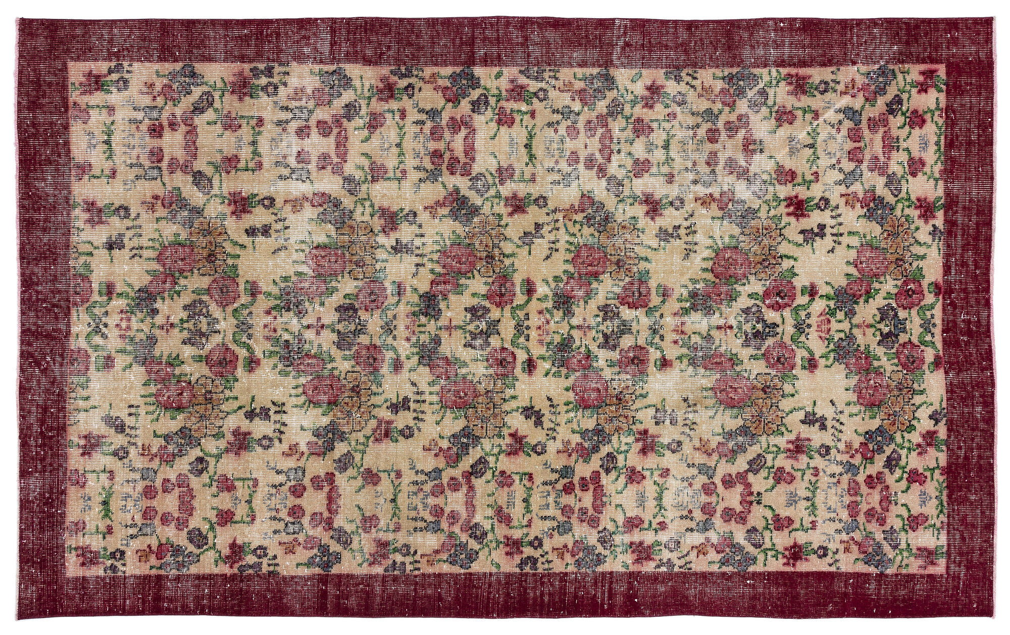 Apex Vintage Halı Naturel 9940 163 cm X 260 cm