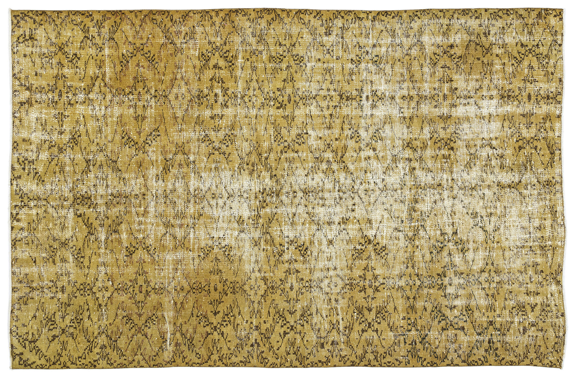 Apex Vintage Halı Sarı 10028 178x261cm
