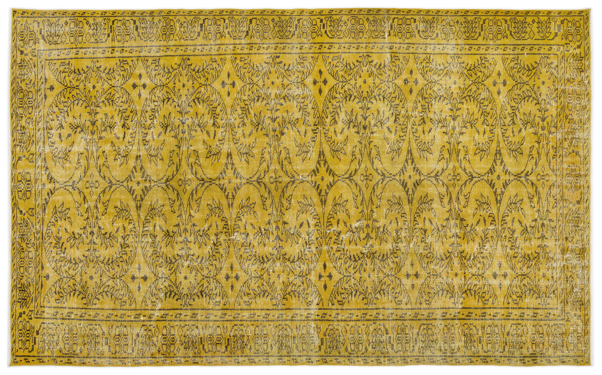 Apex Vintage Halı Sarı 13308 175x285cm