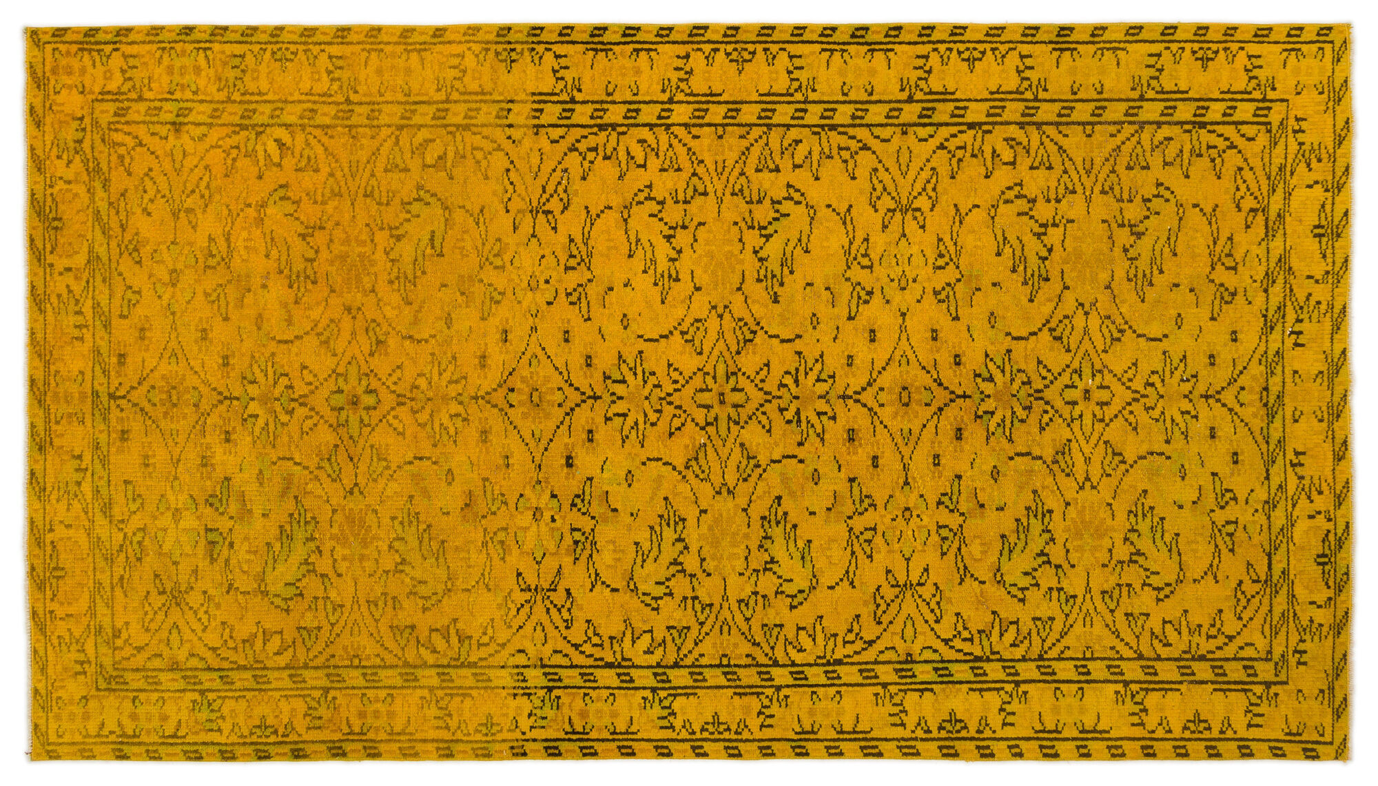 Apex Vintage Sarı 18998 152 Cm X 267 Cm