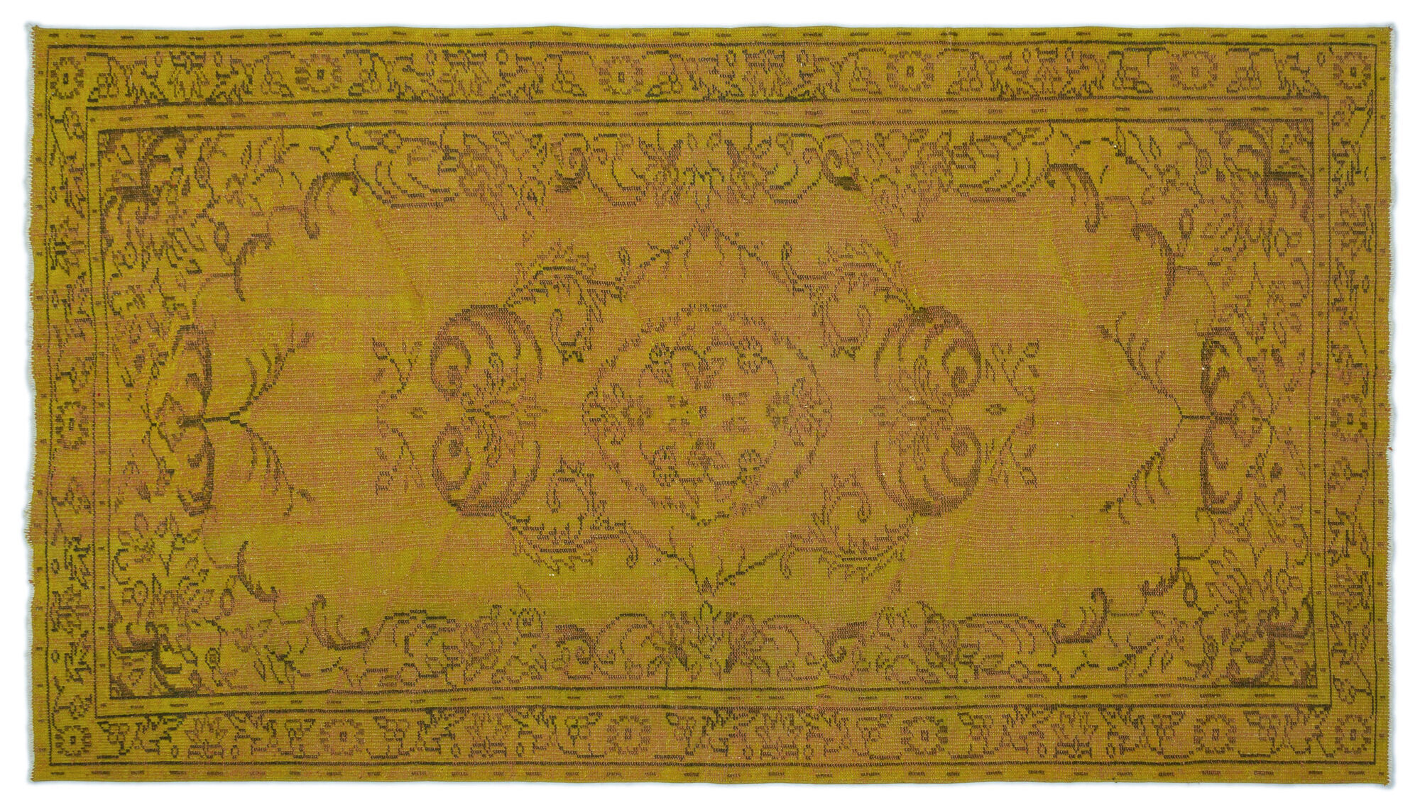 Apex Vintage Halı Sarı 22856 151x274cm