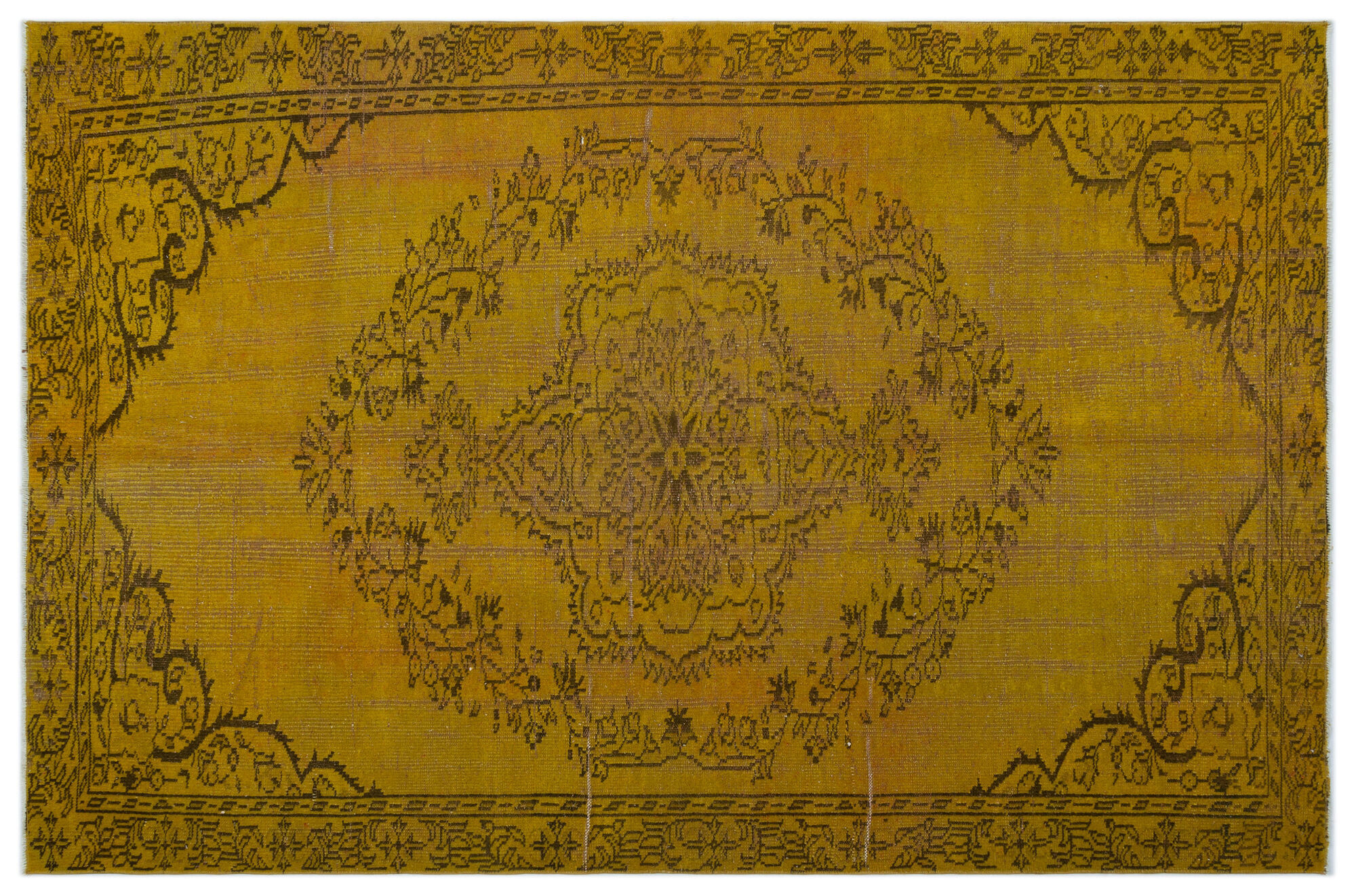 Apex Vintage Sarı 24298 168 Cm X 257 Cm