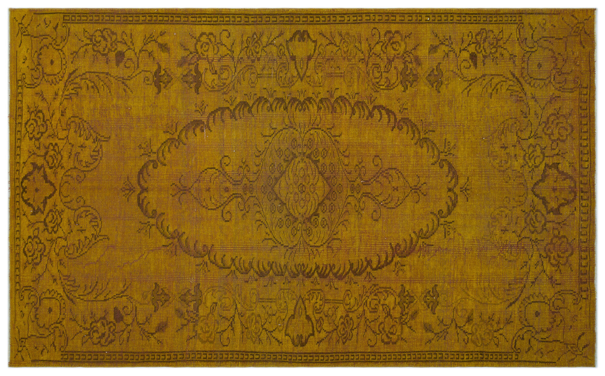 Apex Vintage Halı Sarı 24300 180x293cm