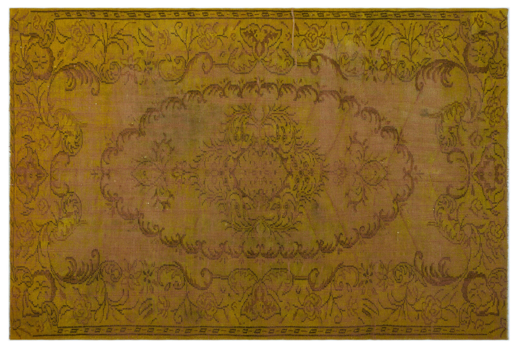 Apex Vintage Halı Sarı 24312 179x277cm