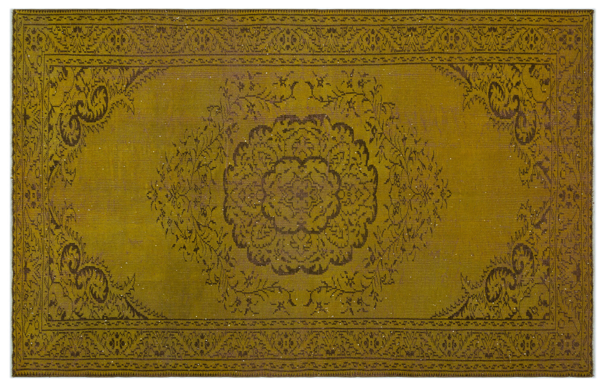 Apex Vintage Halı Sarı 24318 175x281cm