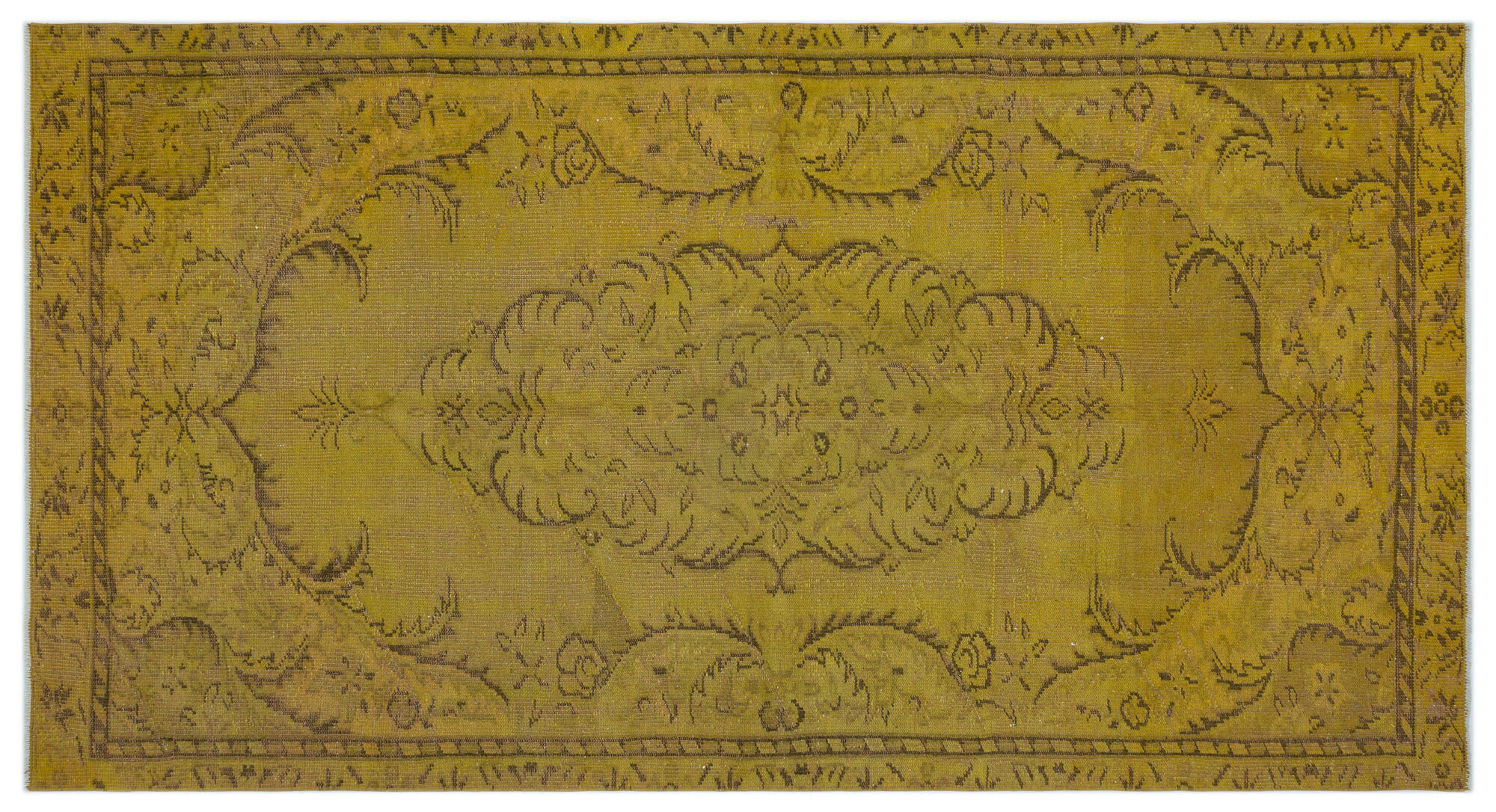 Apex Vintage Halı Sarı 24330 159x283cm