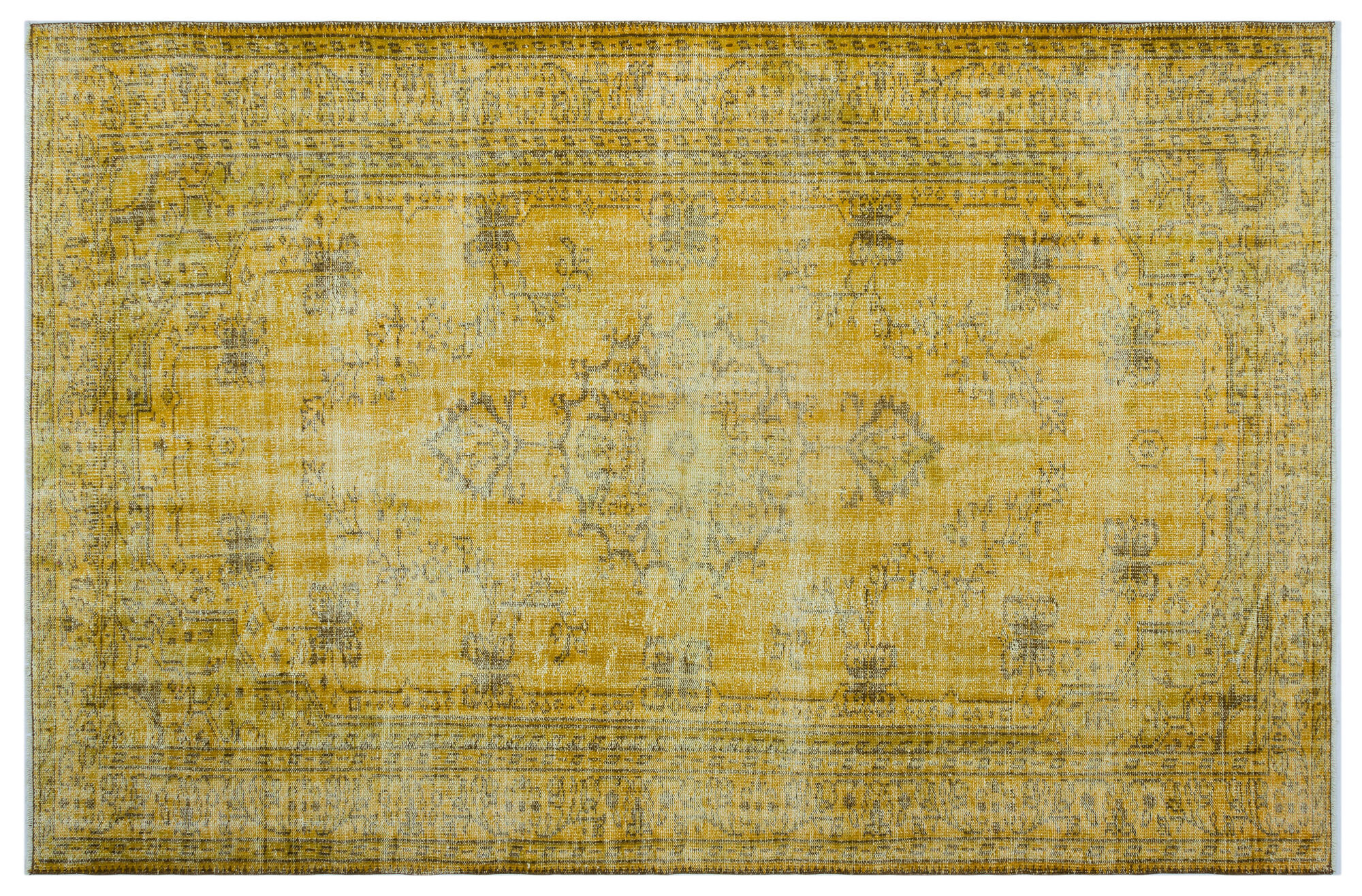 Apex Vintage Halı Sarı 25720 184x283cm