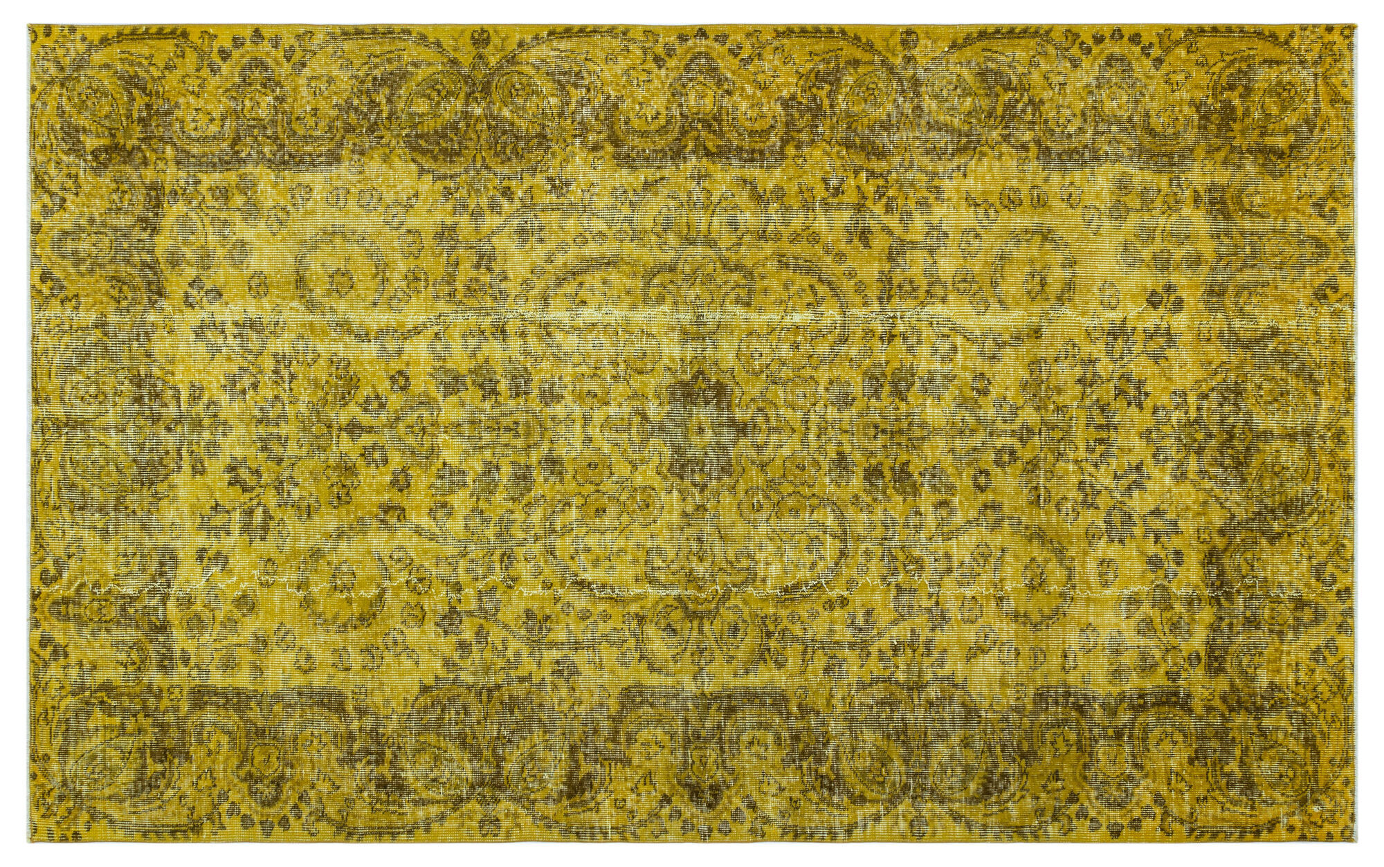 Apex Vintage Halı Sarı 27204 156x255cm