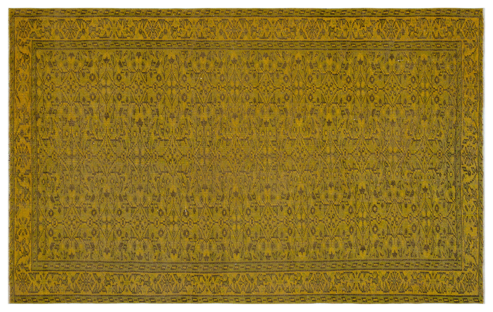 Apex Vintage Sarı 27710 163 Cm X 261 Cm