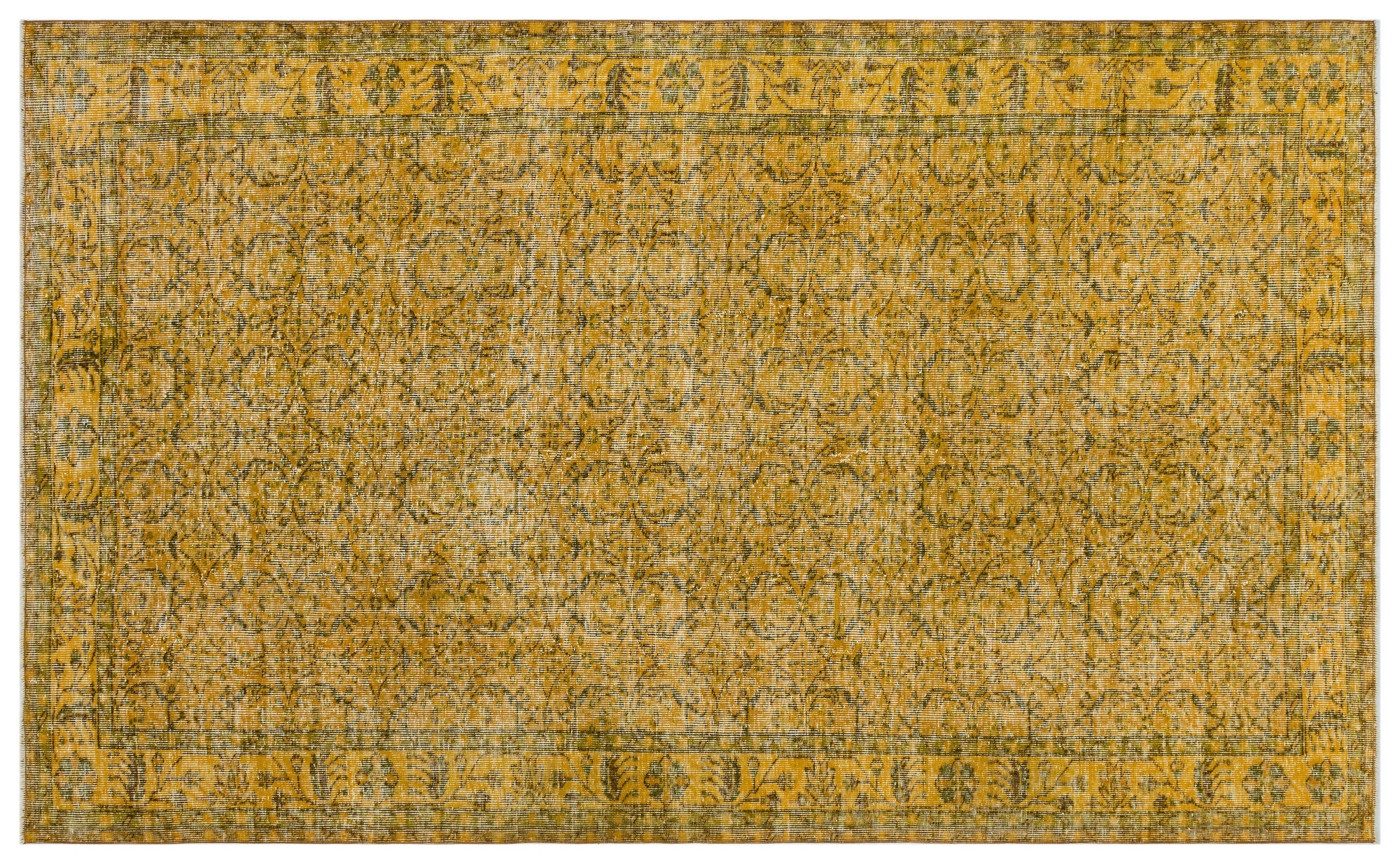 Apex Vintage Sarı 28399 170 Cm X 278 Cm