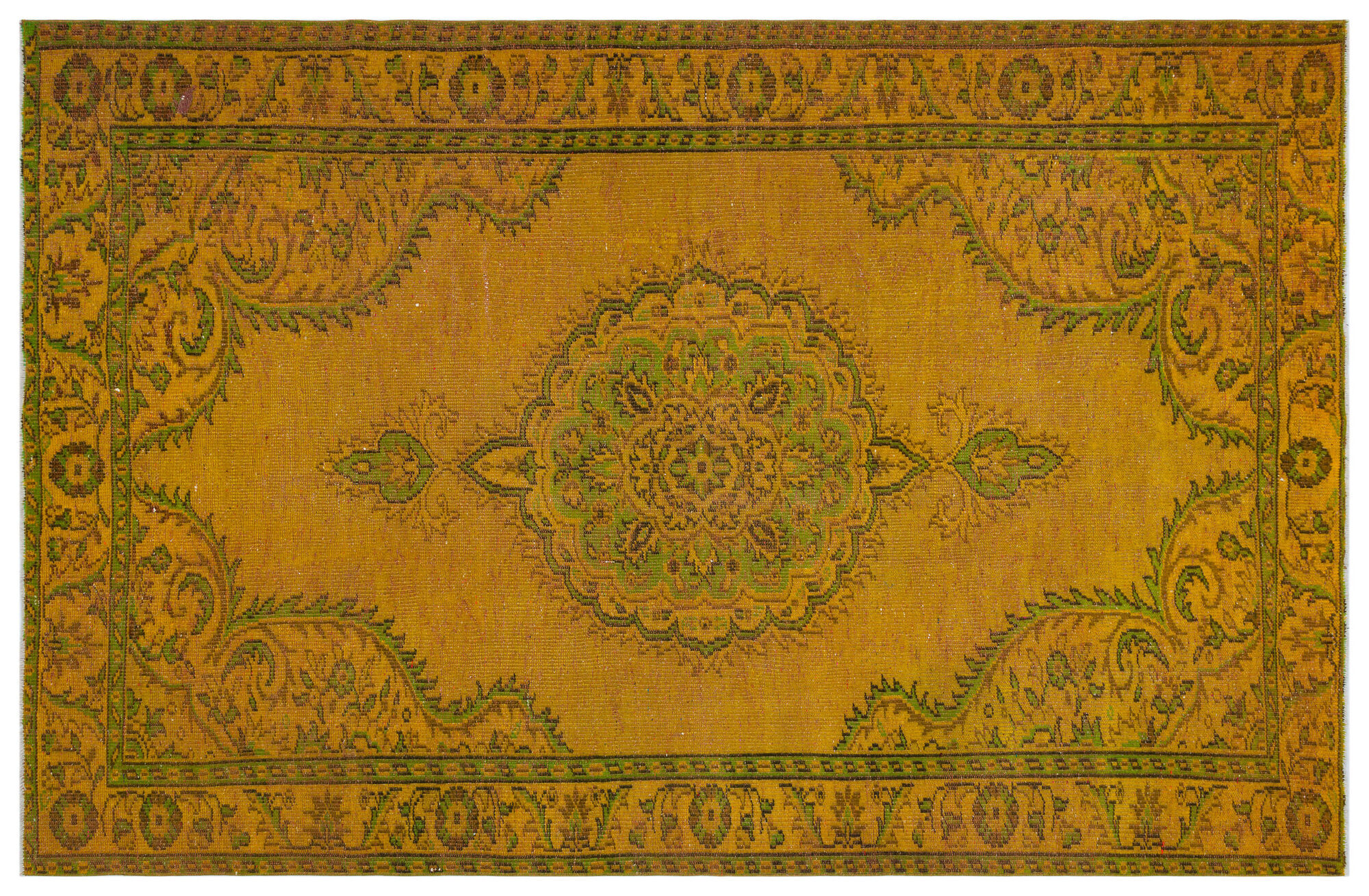 Apex Vintage Sarı 28553 190 Cm X 290 Cm
