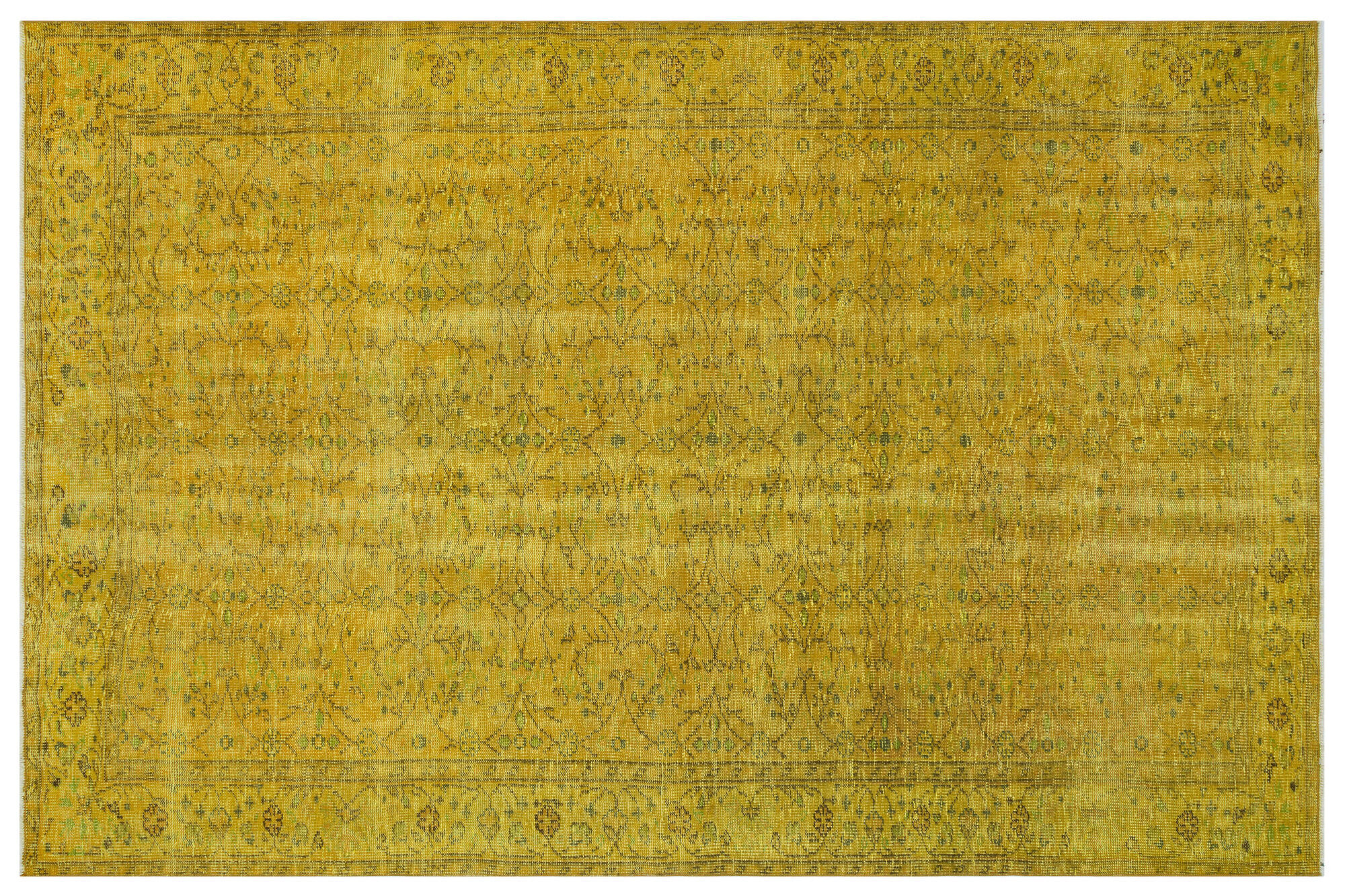 Apex Vintage Halı Sarı 29980 184x282cm