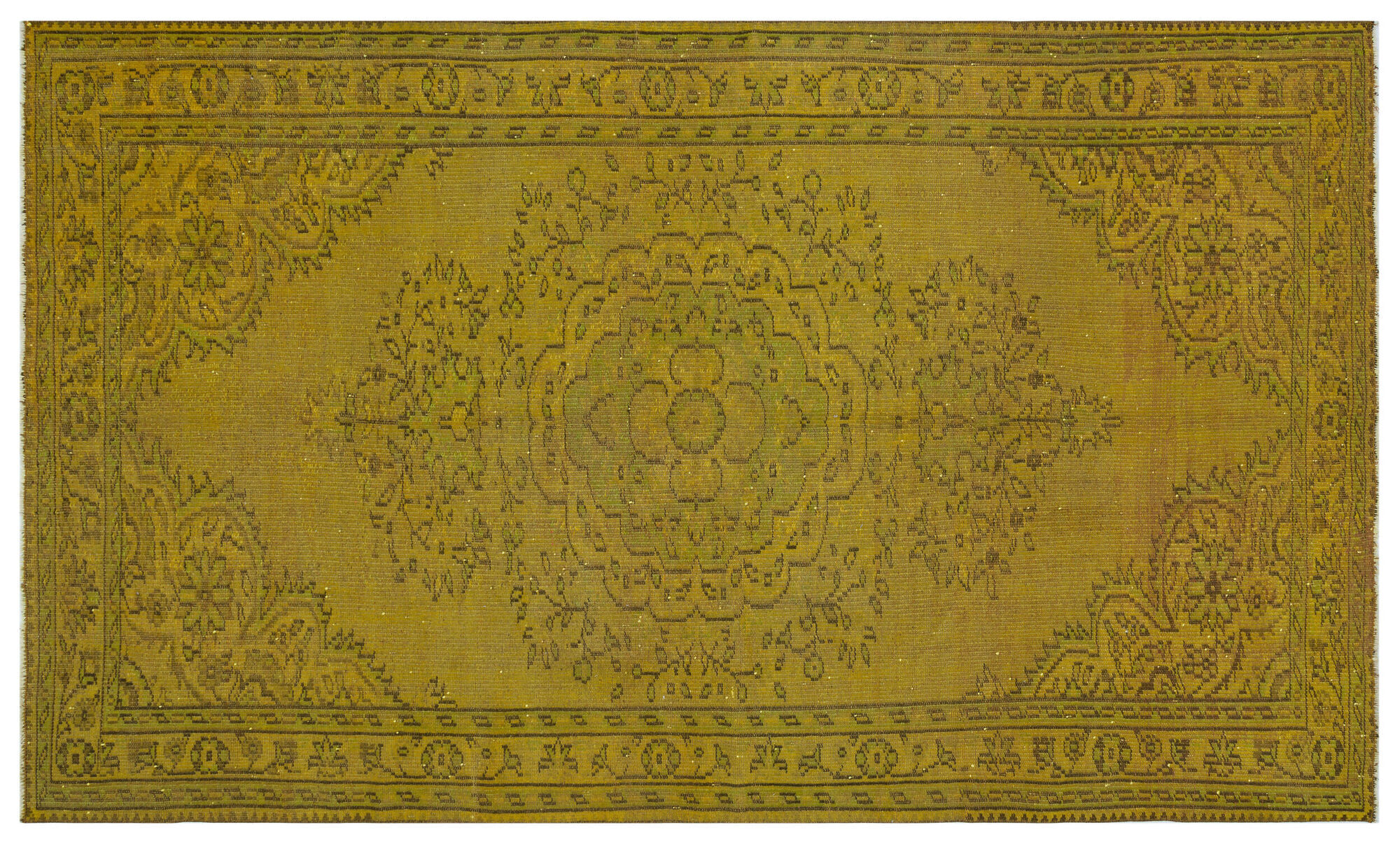 Apex Vintage Halı Sarı 29996 177x288cm