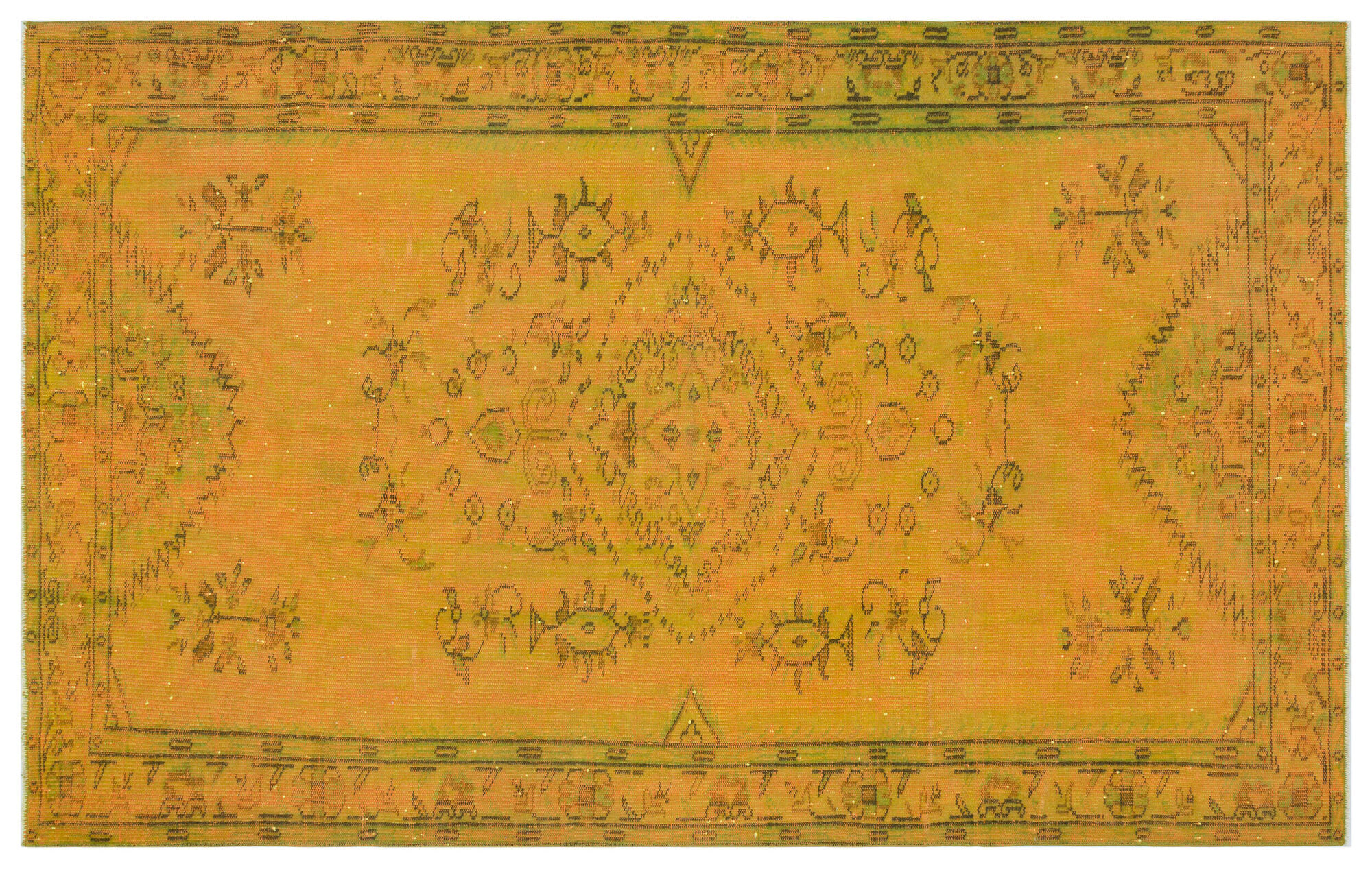 Apex Vintage Halı Sarı 31080 160x252cm