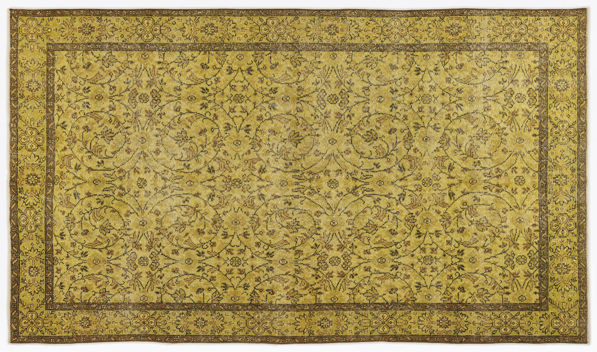 Apex Vintage Halı Sarı 6948 167x290cm