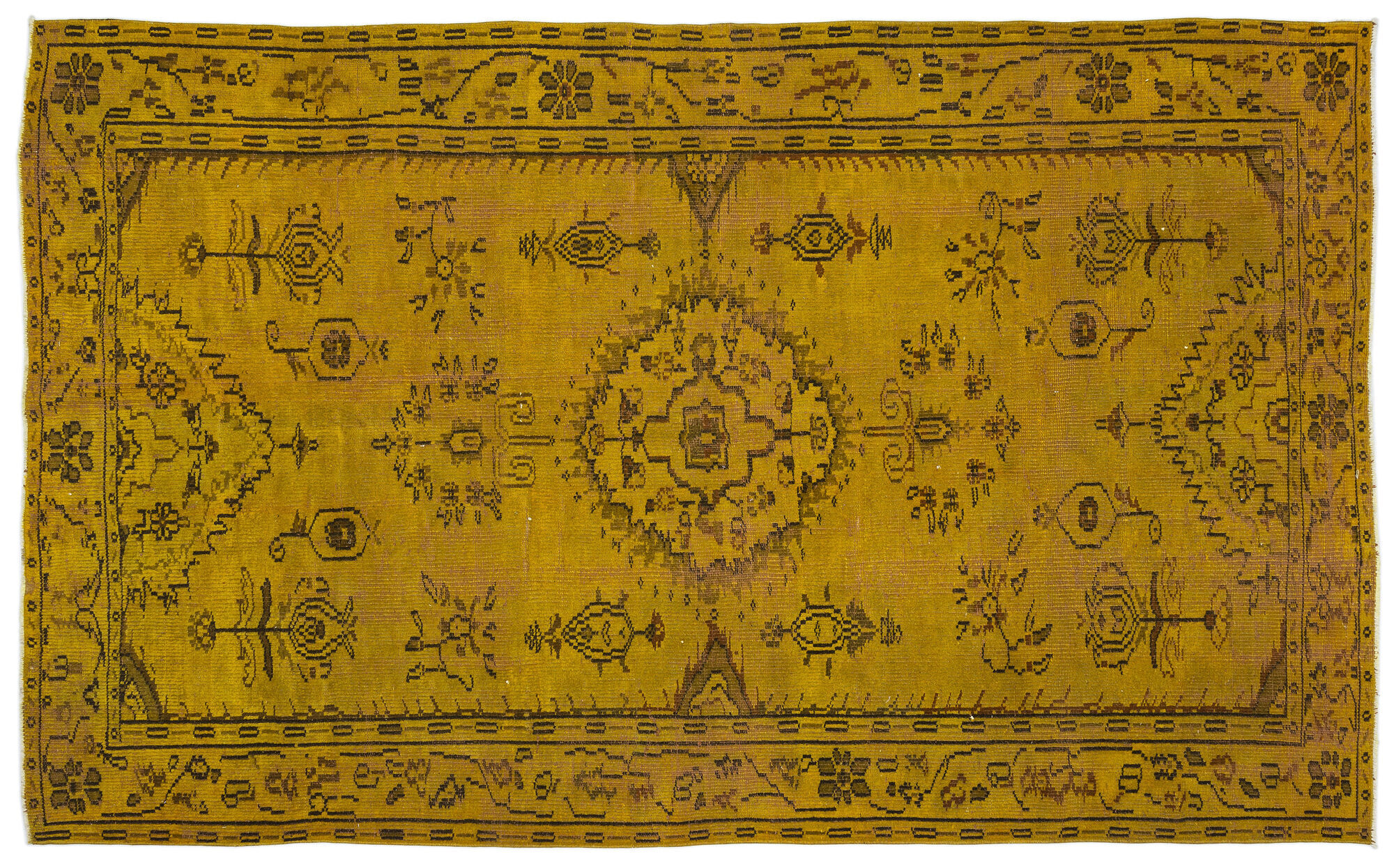 Apex Vintage Sarı 9761 186 Cm X 296 Cm