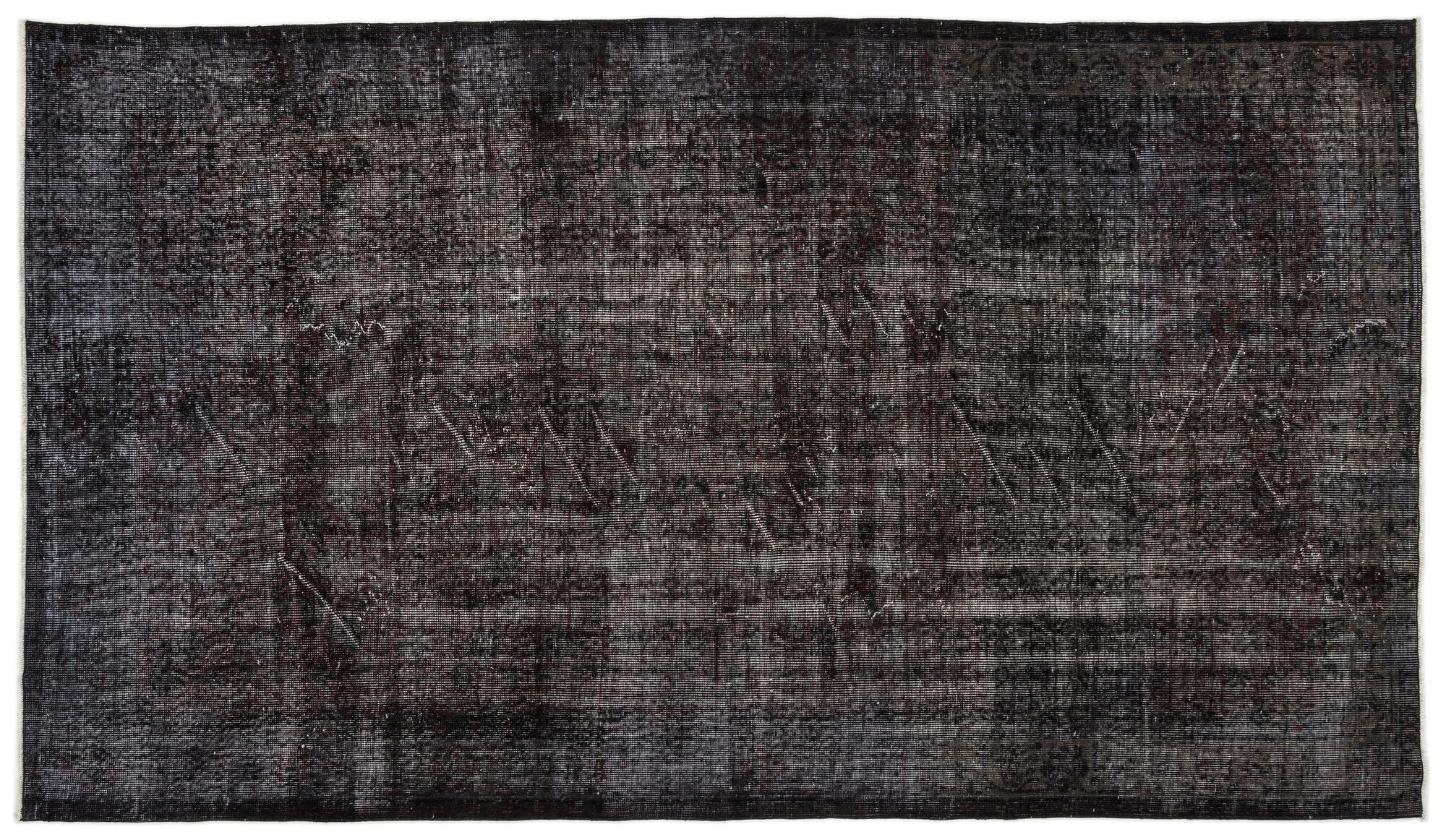 Apex Vintage Halı Siyah 12637 166x290cm