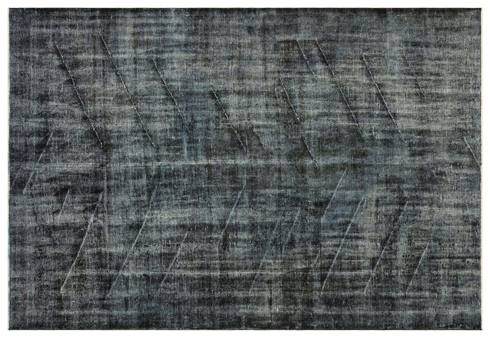 Apex Vintage Halı Siyah 34807 186x278cm
